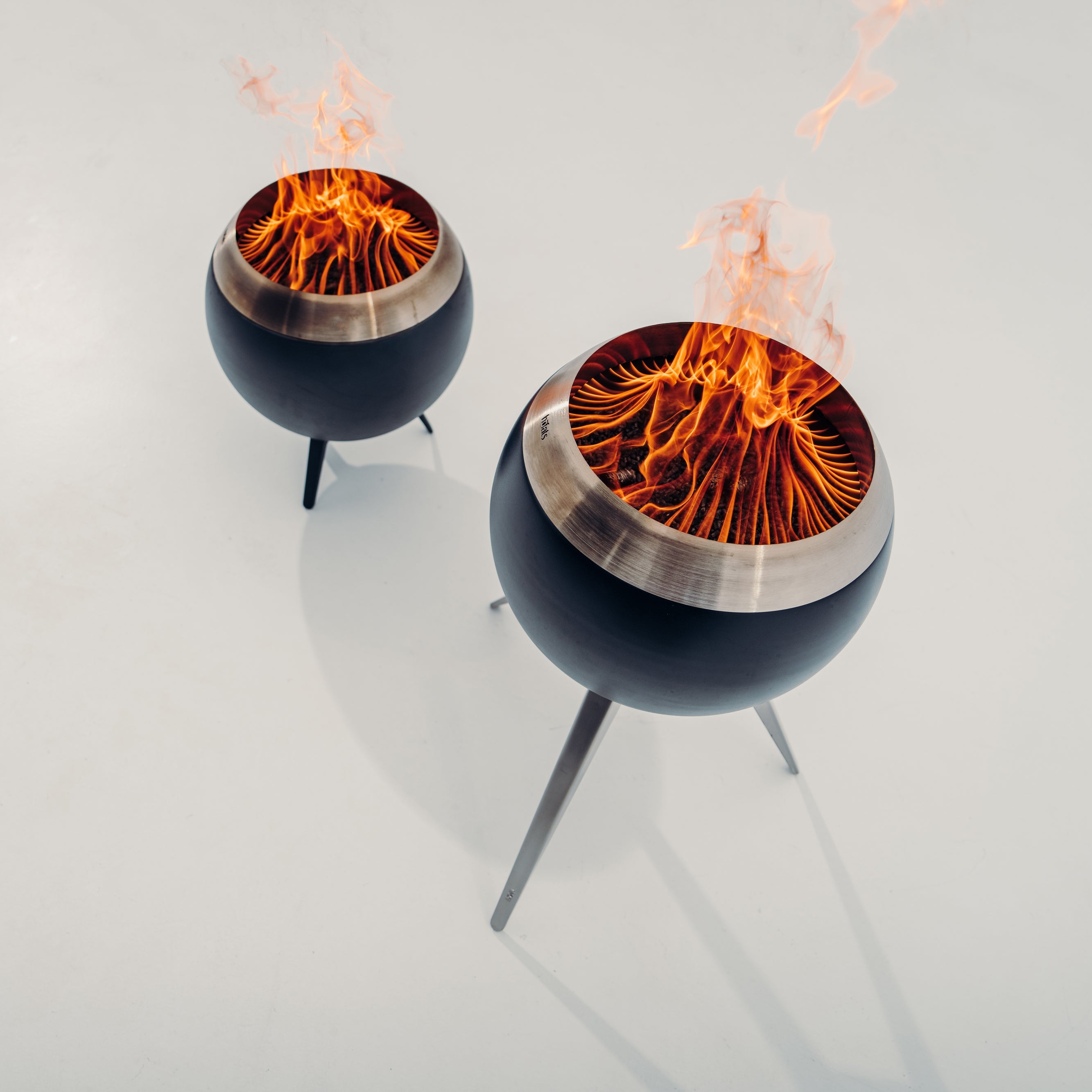 MOON 45 Vuurkorf Laag Zilver Höfats