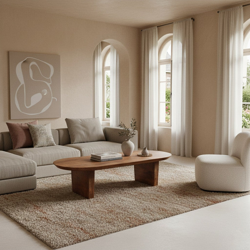 Bullnose-Couchtisch Raw Materials