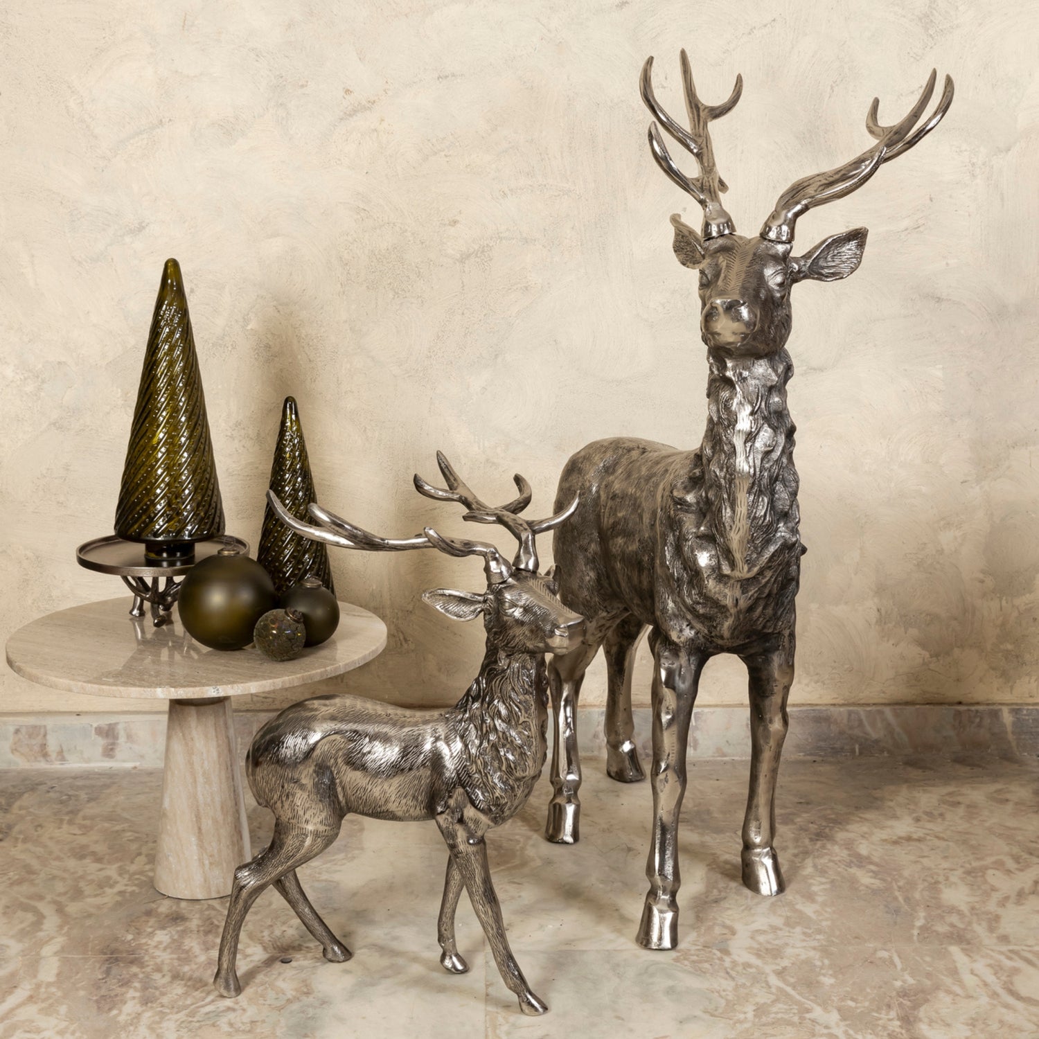 Khary Metal Aluminium Rendierbeeld Large PTMD