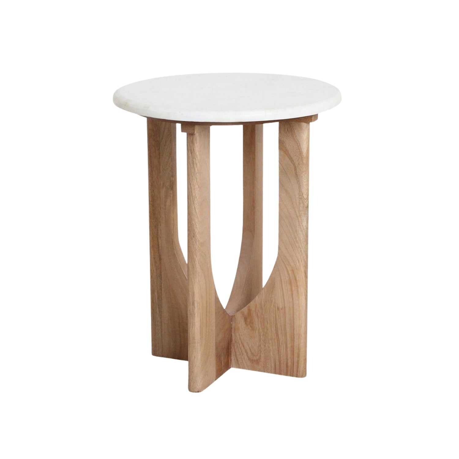 Ronde Bijzettafel Kuching Met Marmer Raw Materials