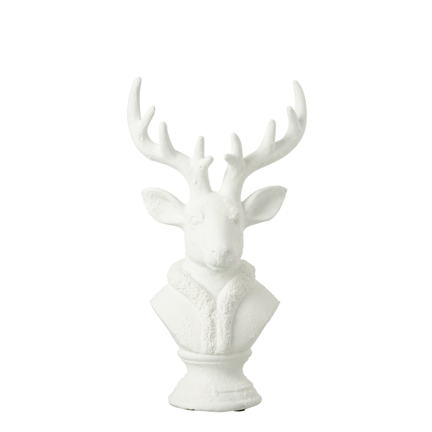 Hert Polyresin Wit Large J-Line