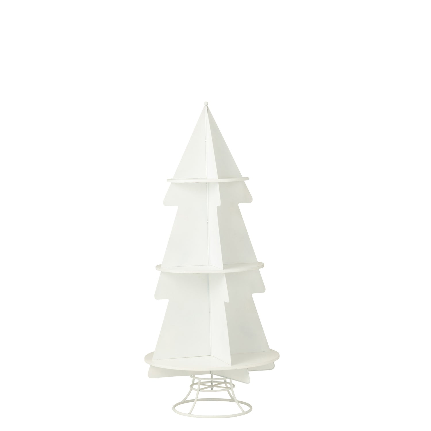 Kerstboom Display Metaal Wit Medium J-Line