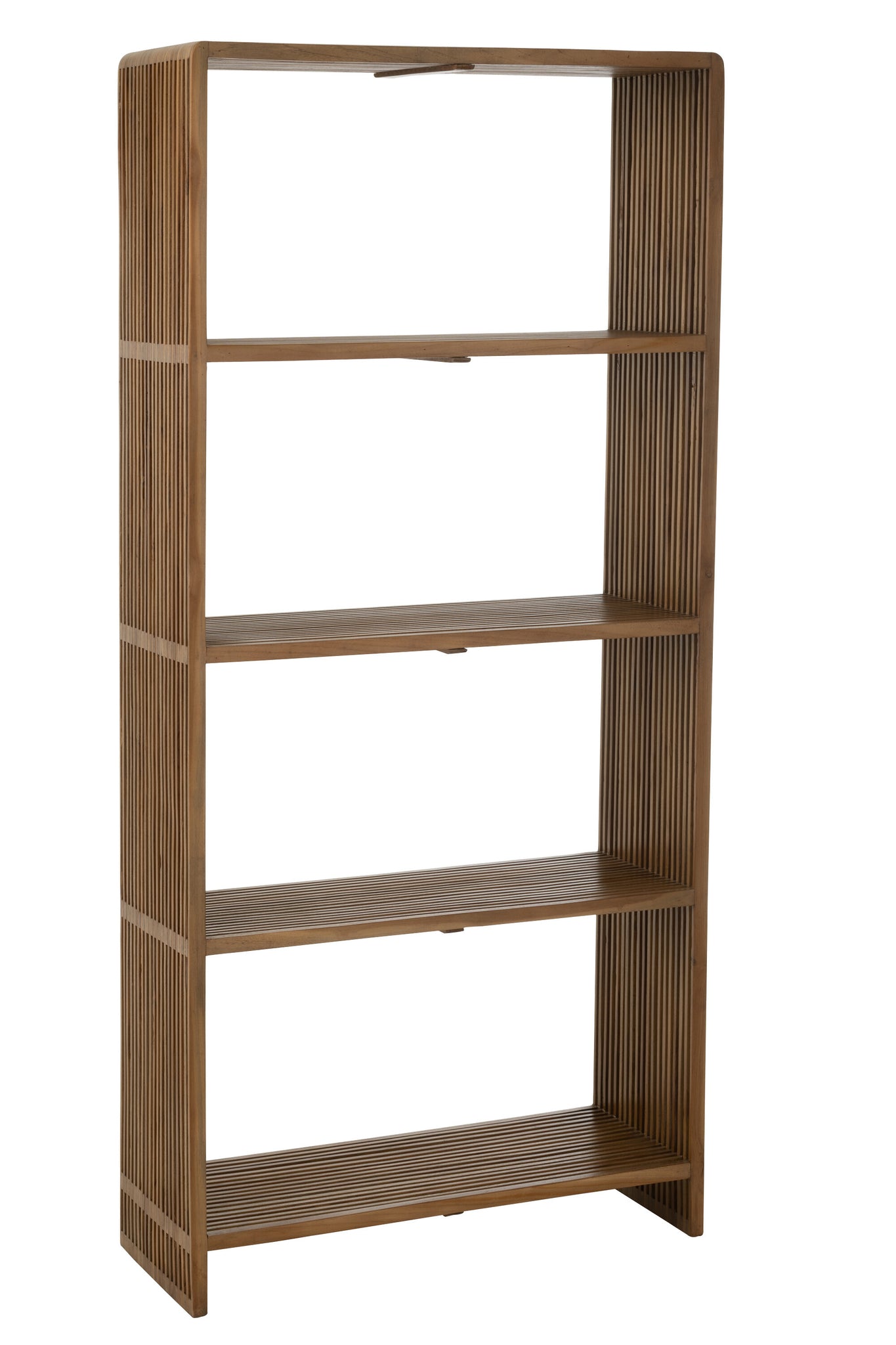Boekenkast 4 Schappen Gerecycleerd Teak Naturel J-Line