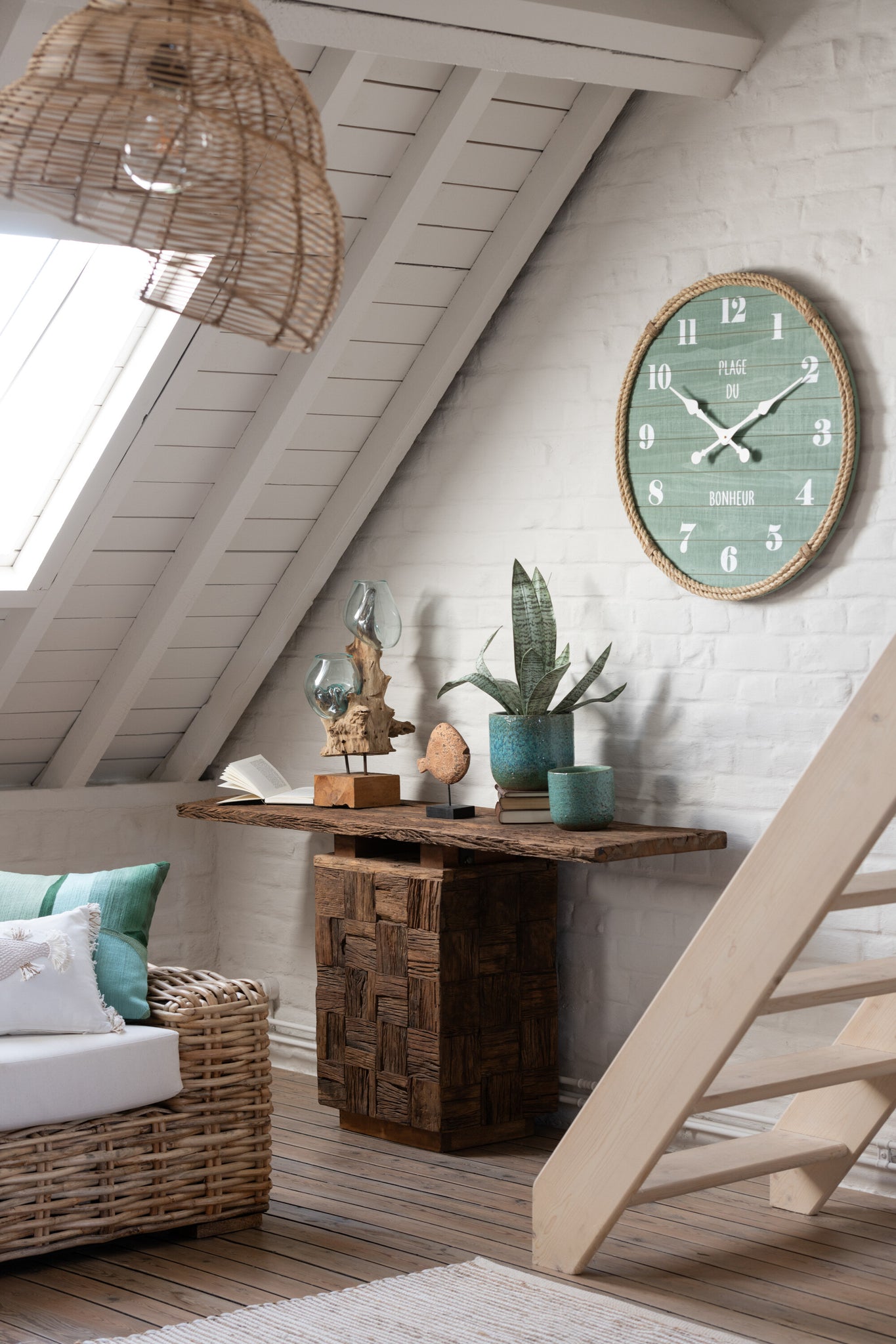 Console Woody Hout Naturel J-Line