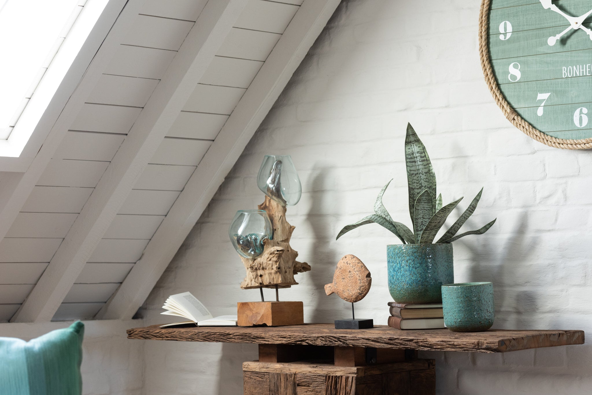 Console Woody Hout Naturel J-Line