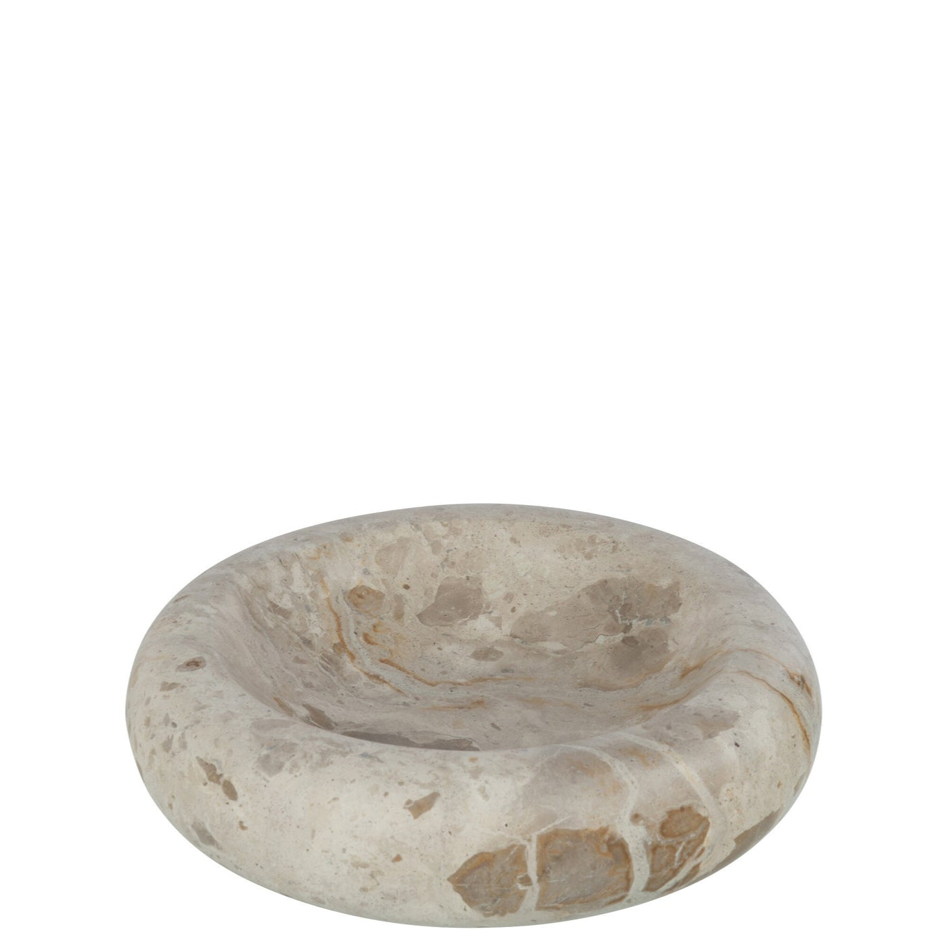 Luxe Marmeren Schaal Laag Beige Small J-Line