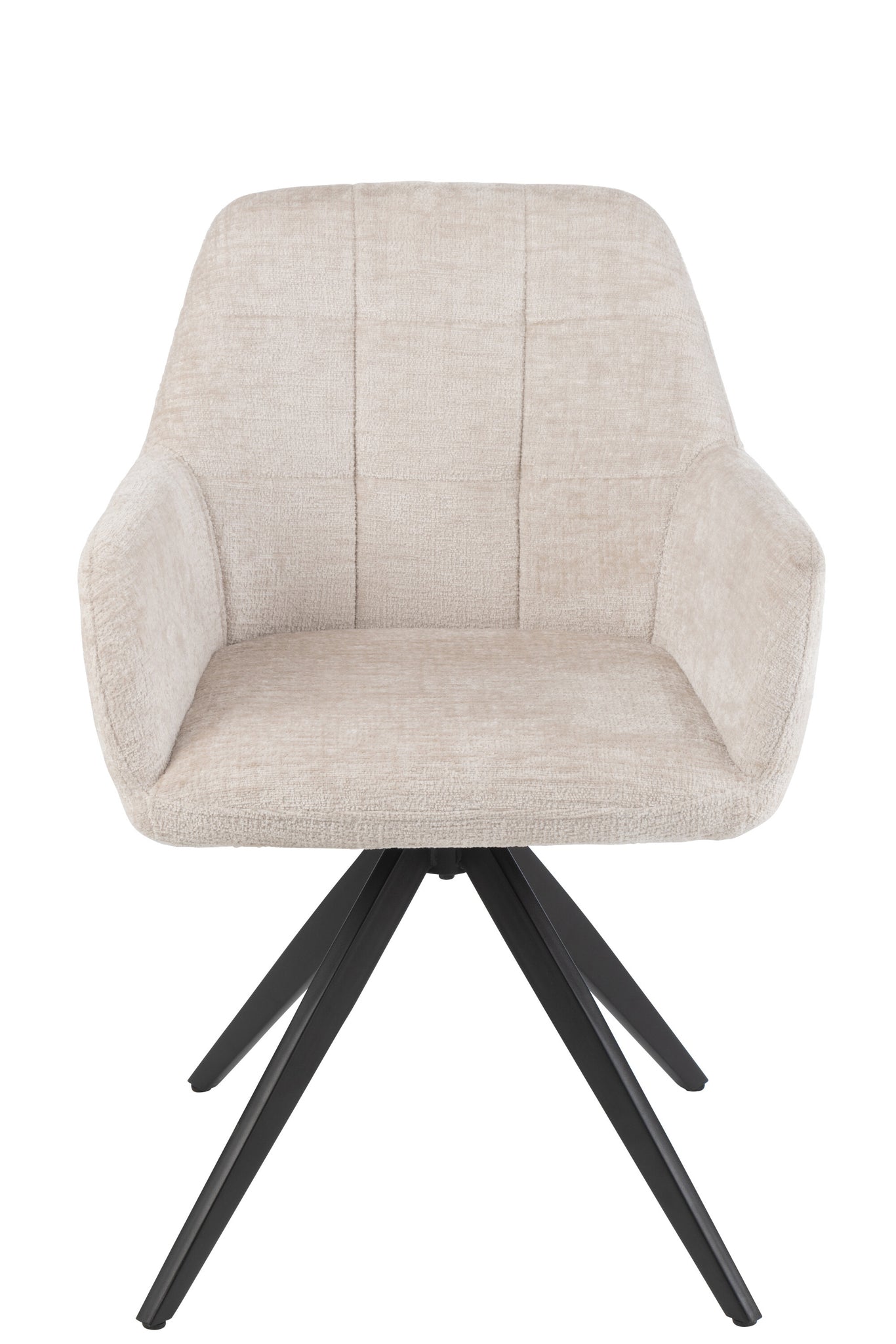 Stoel Louna Ijzer/Acryl Ivoor J-Line