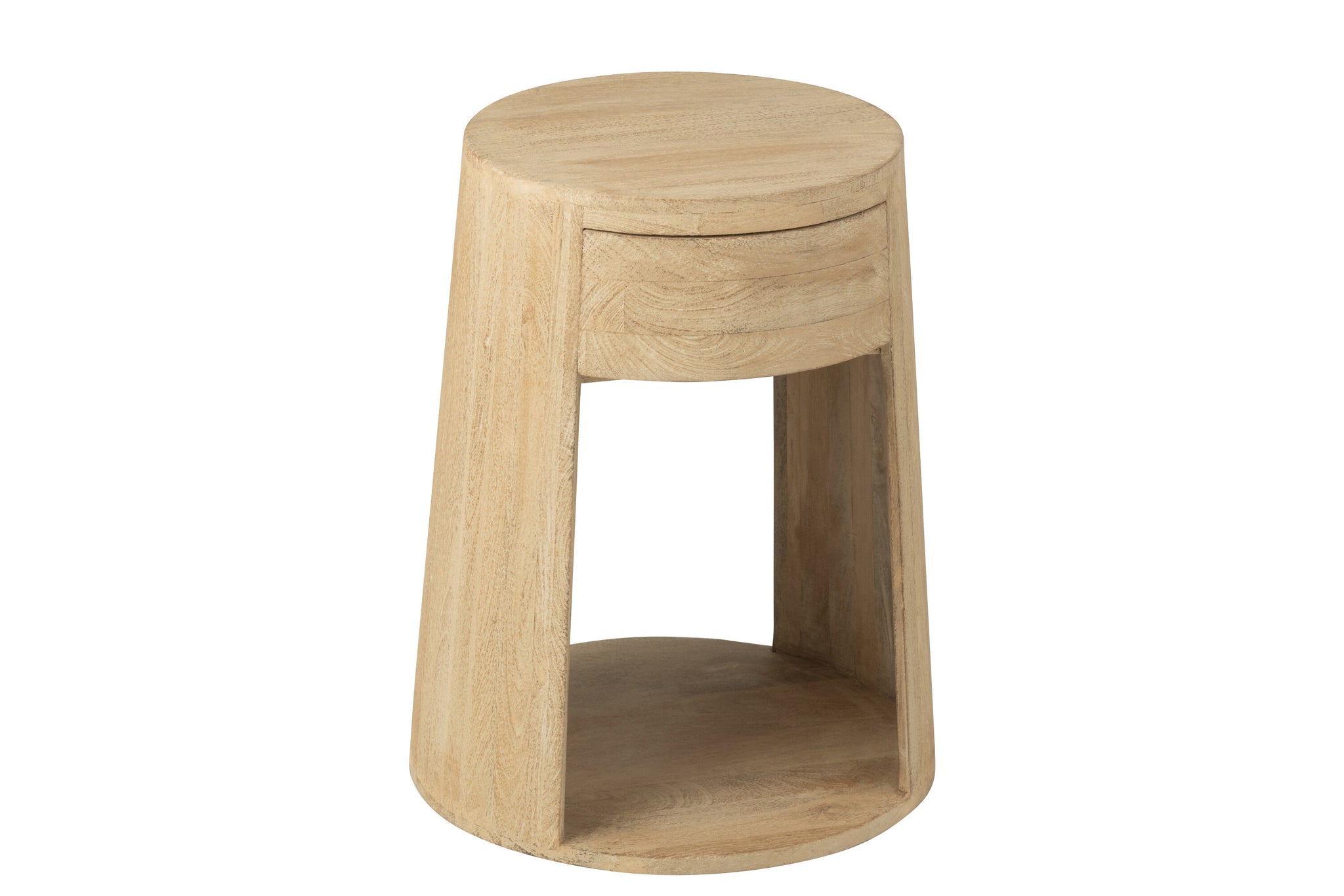 Bijzettafel Drawn Mango Hout/Mdf Naturel J-Line