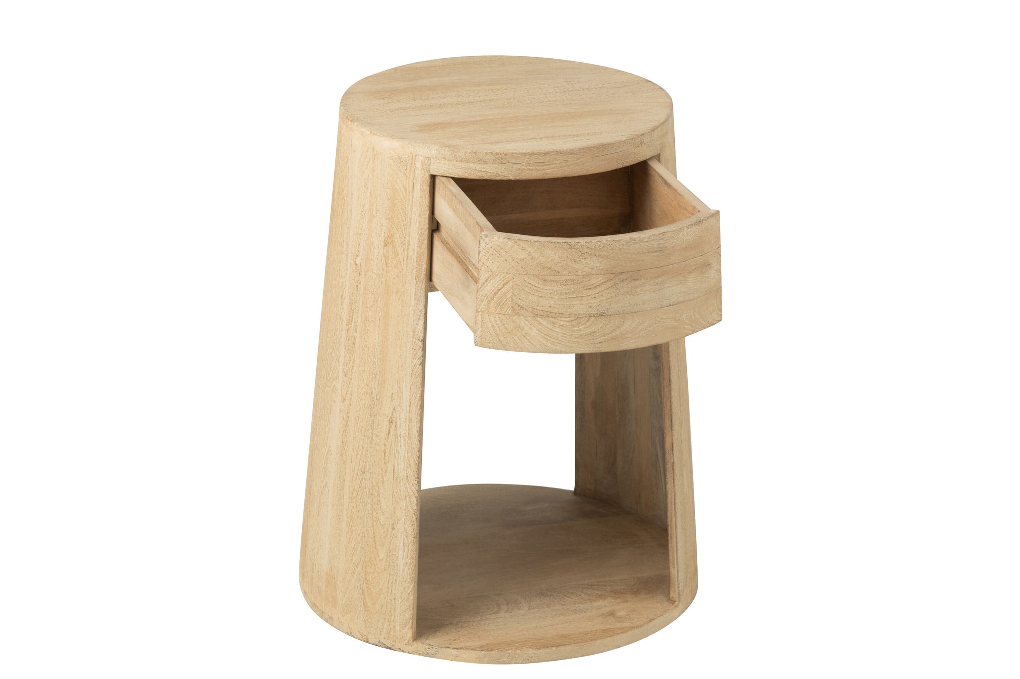 Bijzettafel Drawn Mango Hout/Mdf Naturel J-Line