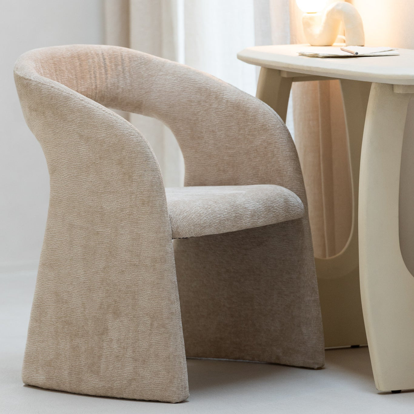 Anise Stoel Textiel Beige J-Line