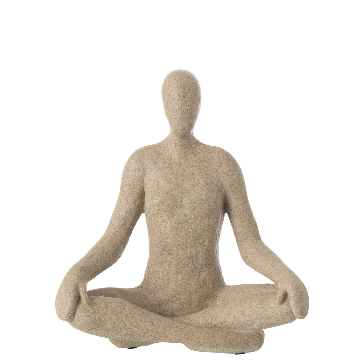 Beeld Yoga Resin Beige J-Line