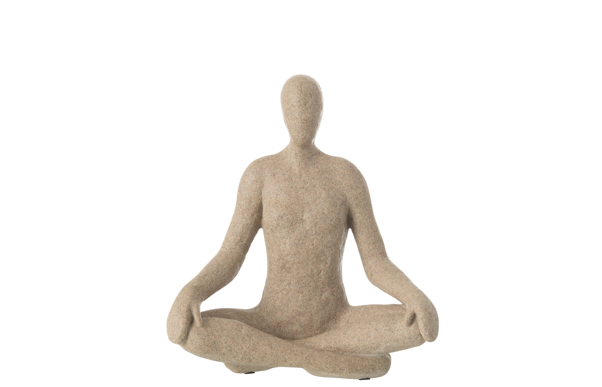 Beeld Yoga Resin Beige J-Line