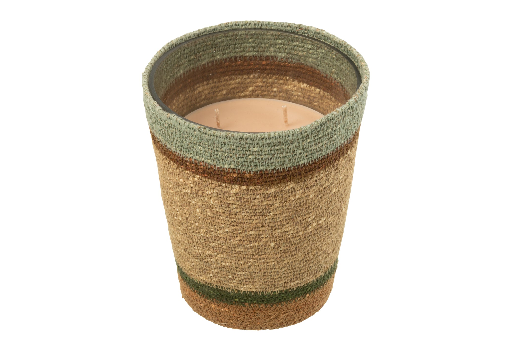 Geurkaars Mand Beige Large - 75 Uur