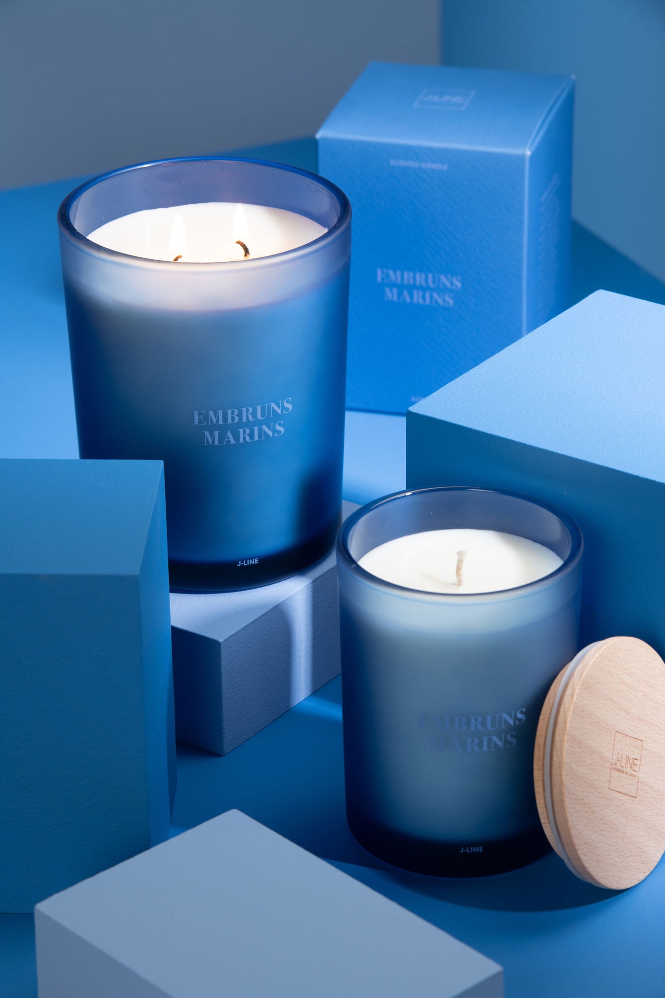 Geurkaars Accords Essentiels Embruns Marins 52 Uur