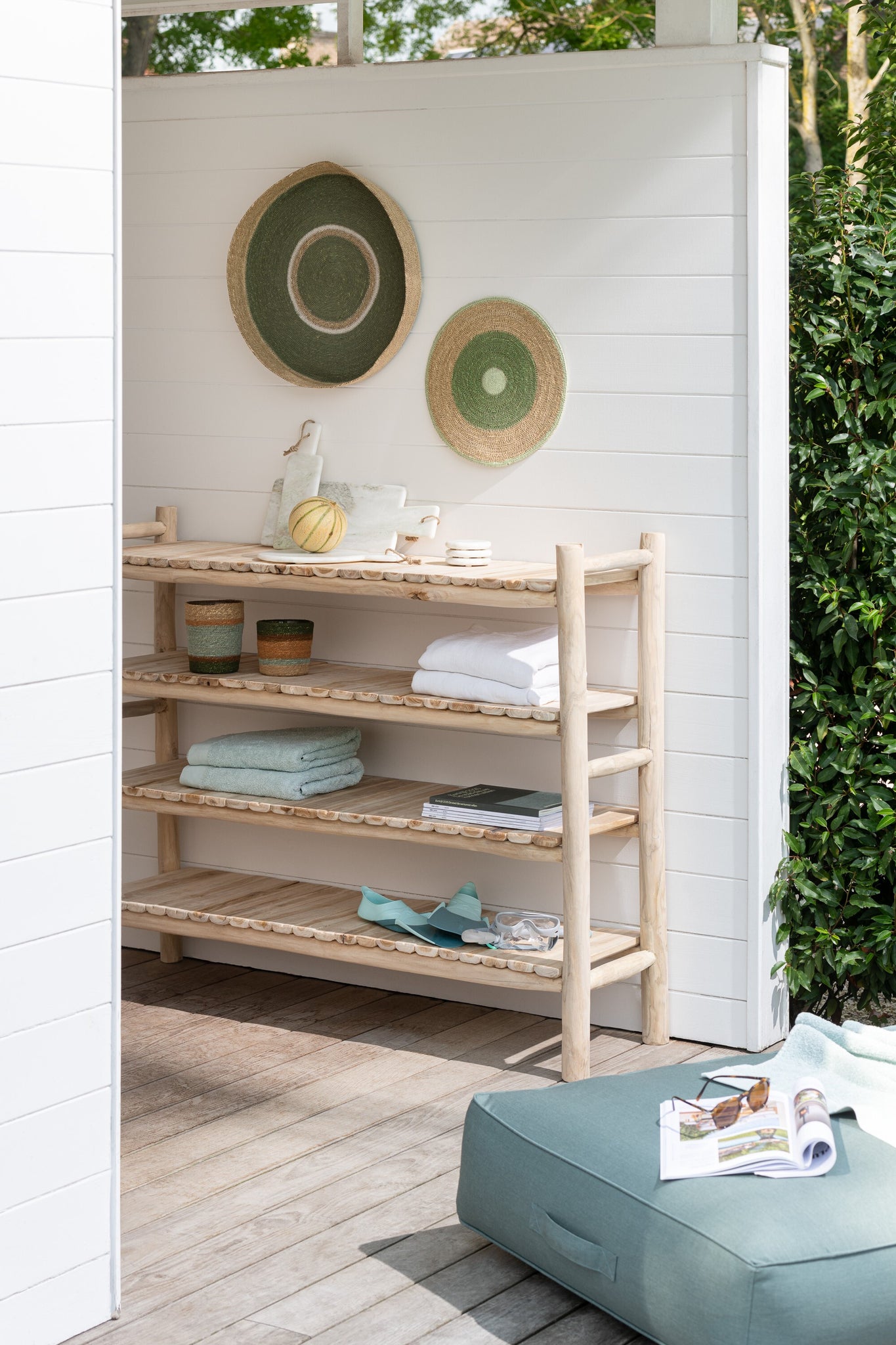 Rek Ranch Teak Hout Naturel J-Line