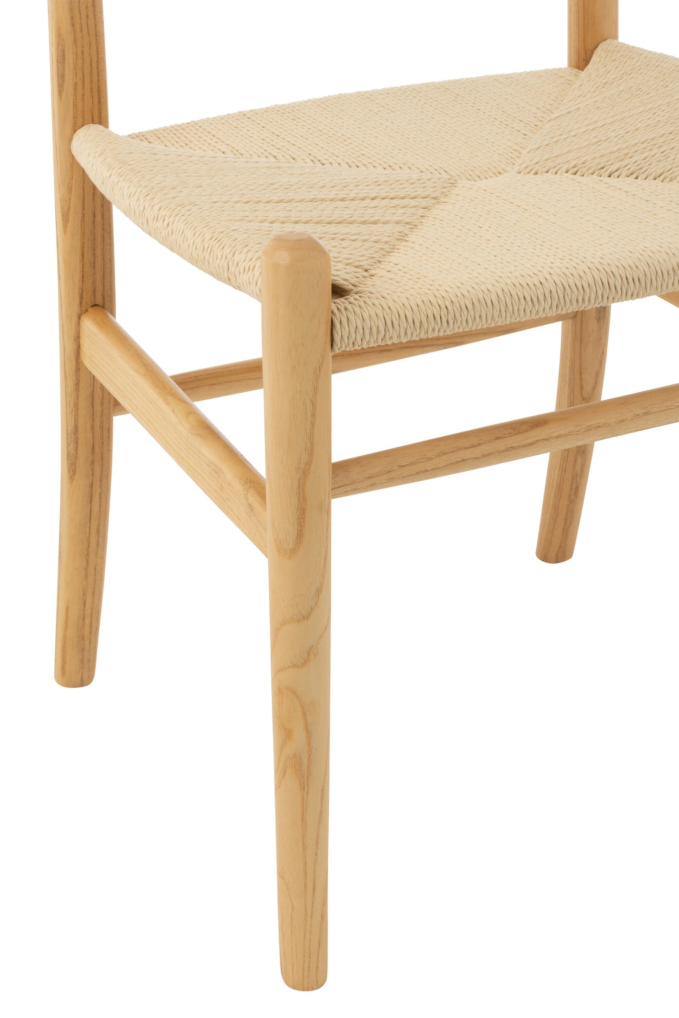 Stoel Toon Beukenhout/Touw Naturel