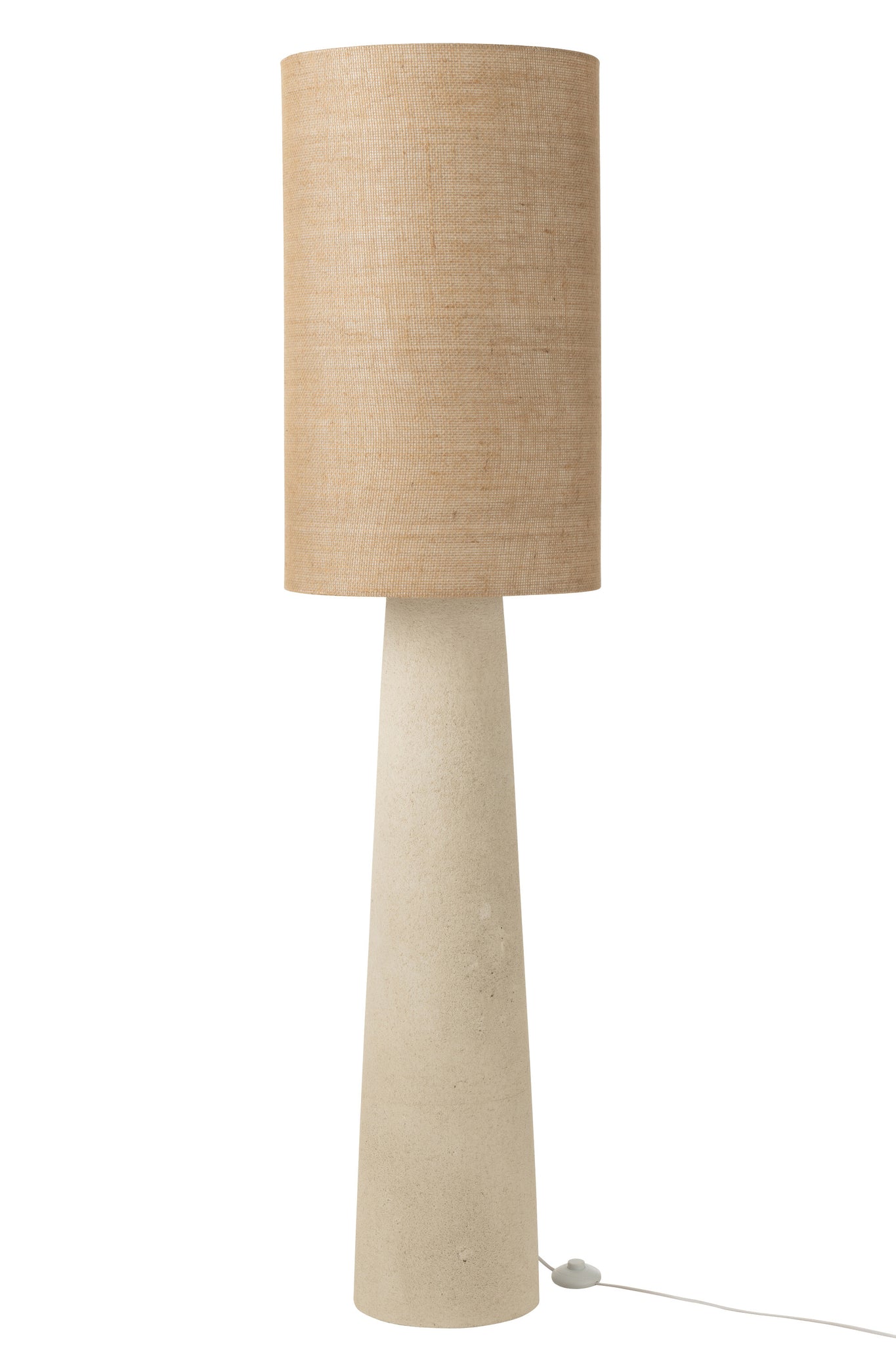 Vloerlamp Ava Glasvezel/Jute Naturel Large H168,5cm J-Line