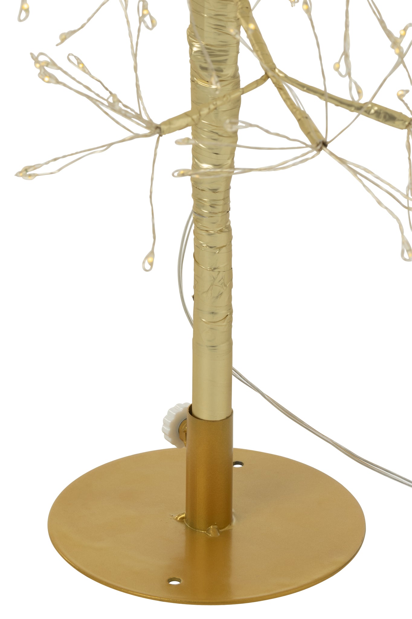 Boom Led Warm Witte Lichten Ijzer Goudkleurig Small H80cm J-Line