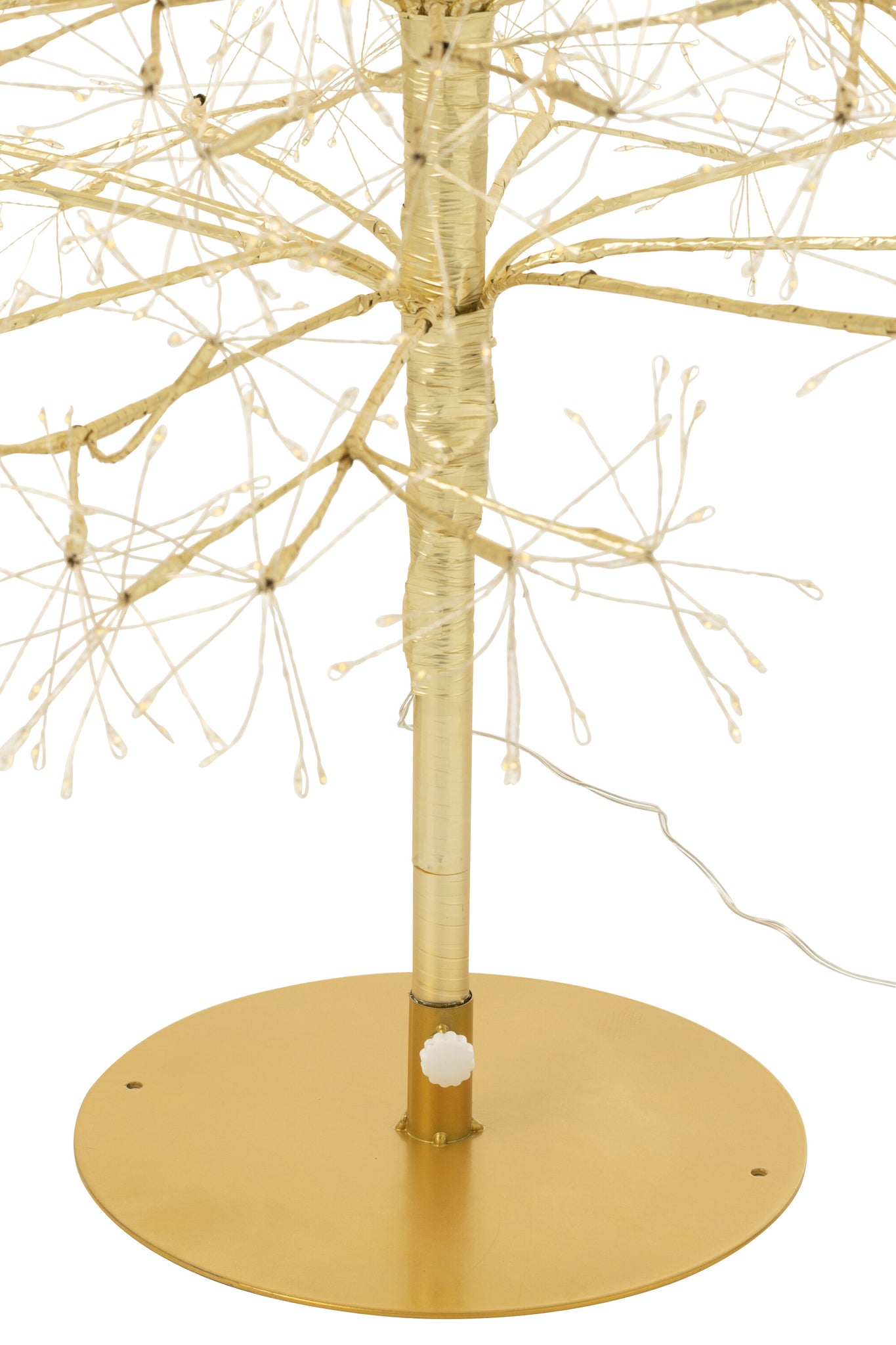 Boom Led Warm Witte Lichten Ijzer Goudkleurig Extra Large H240cm J-Line