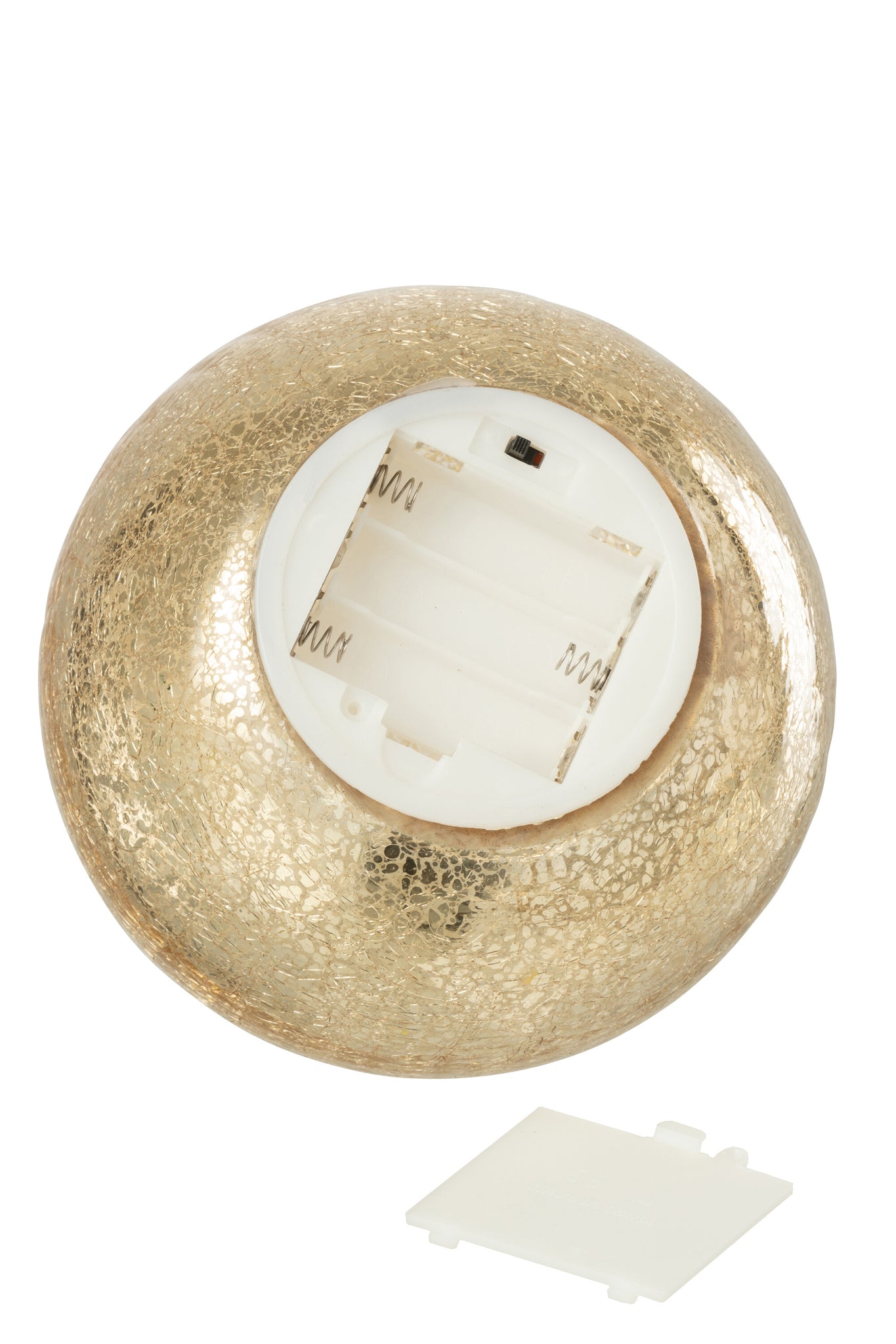 Kerstbal Led Glas Goudkleurig Large J-Line