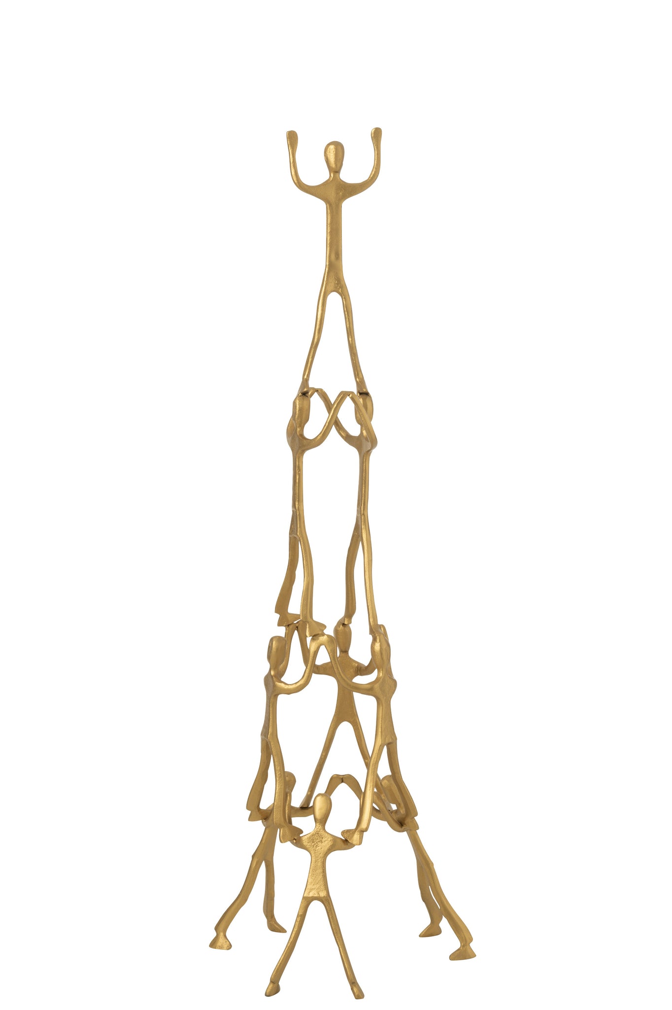 Figuur Tower Aluminium Goud H147cm J-Line