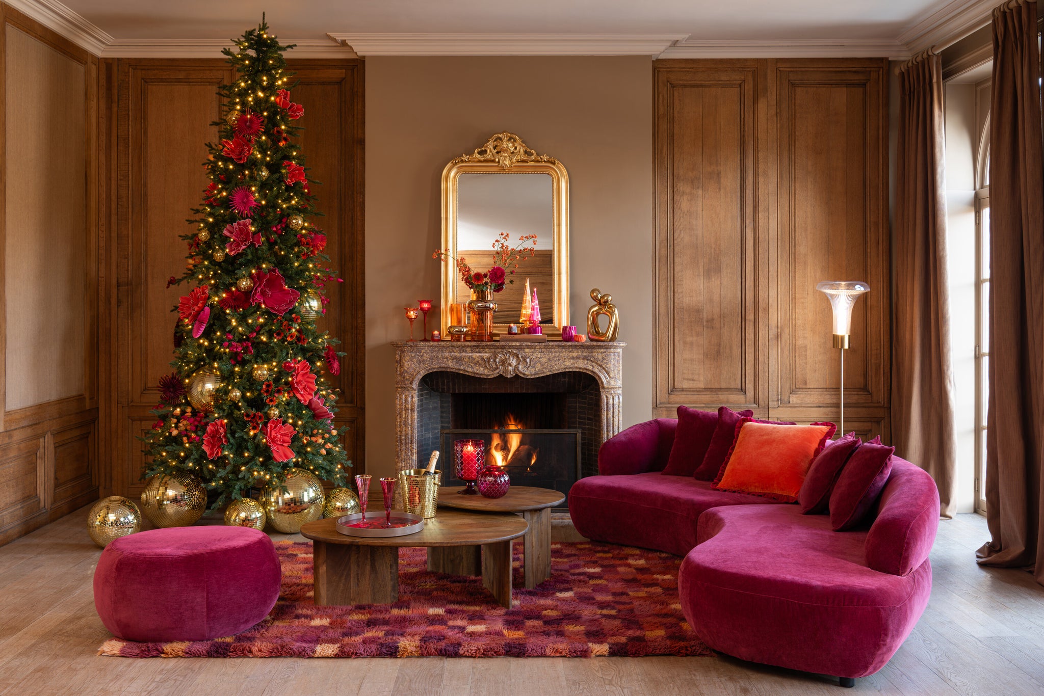 Kerstboom 900 Led Kunstmatig Donkergroen Large H320cm J-Line