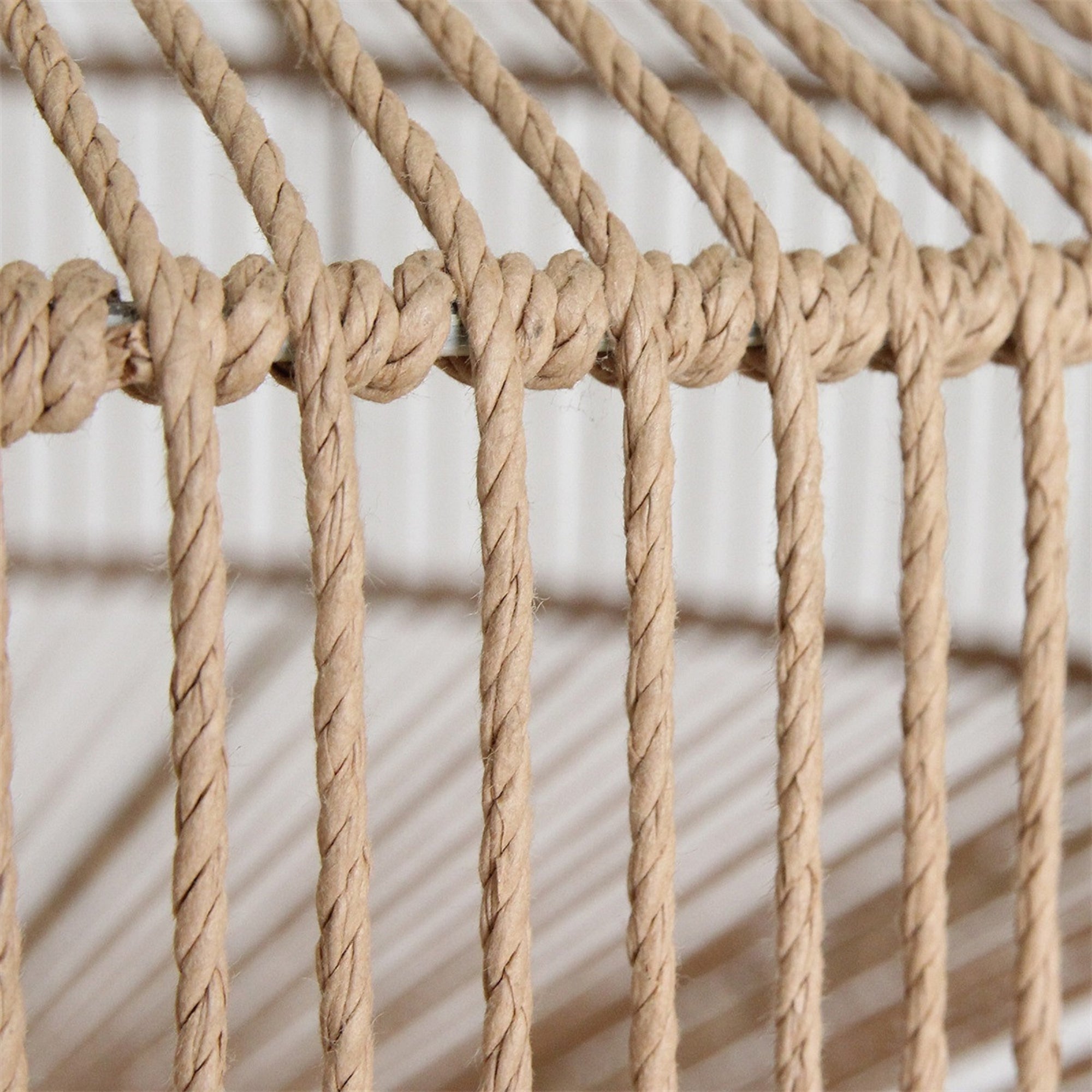 Raw Materials Hanglamp Linea Gem Touw Naturel Medium Ø60cm