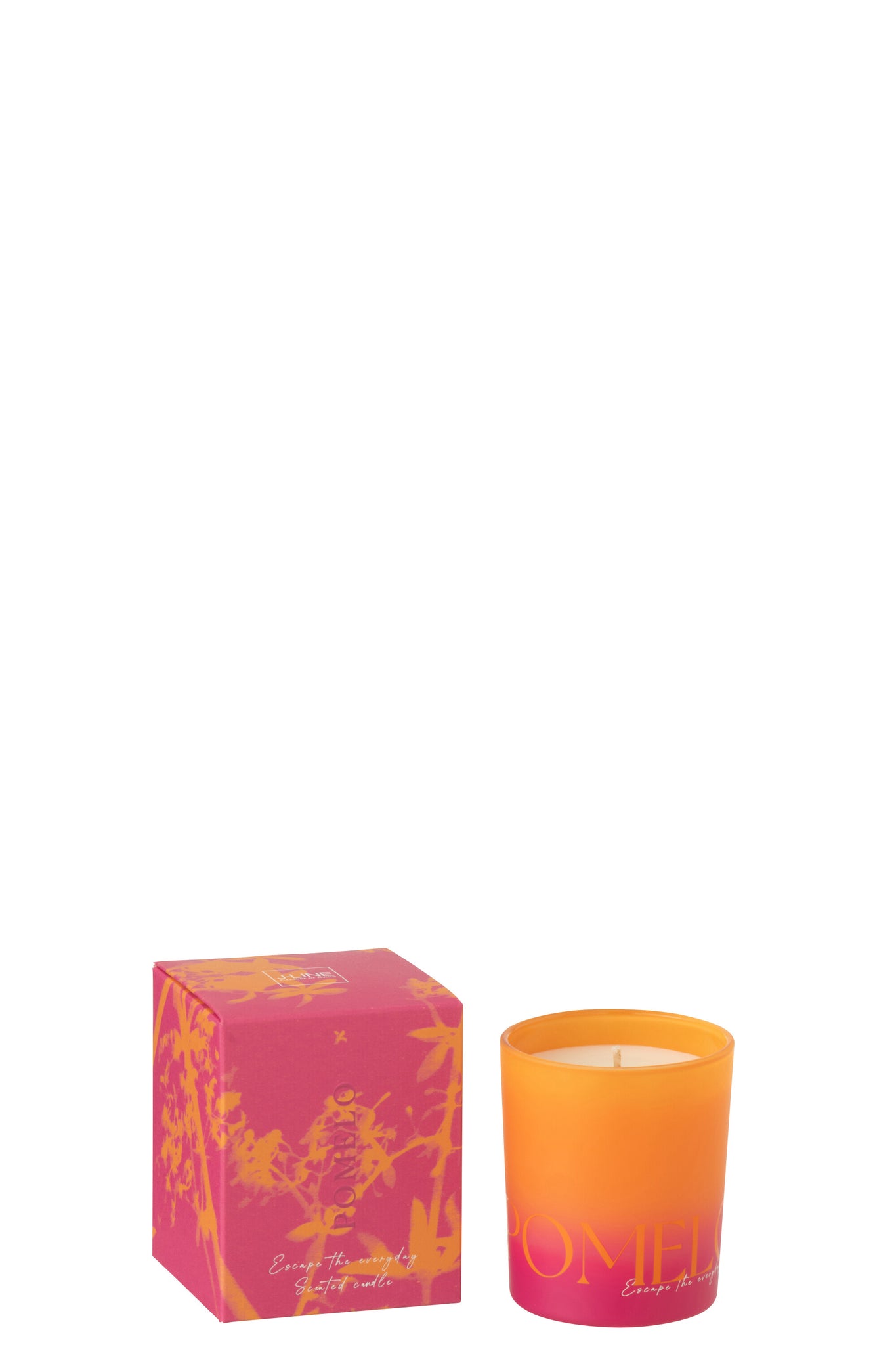 Geurkaars Oasis Oranje/Roze Small J-Line