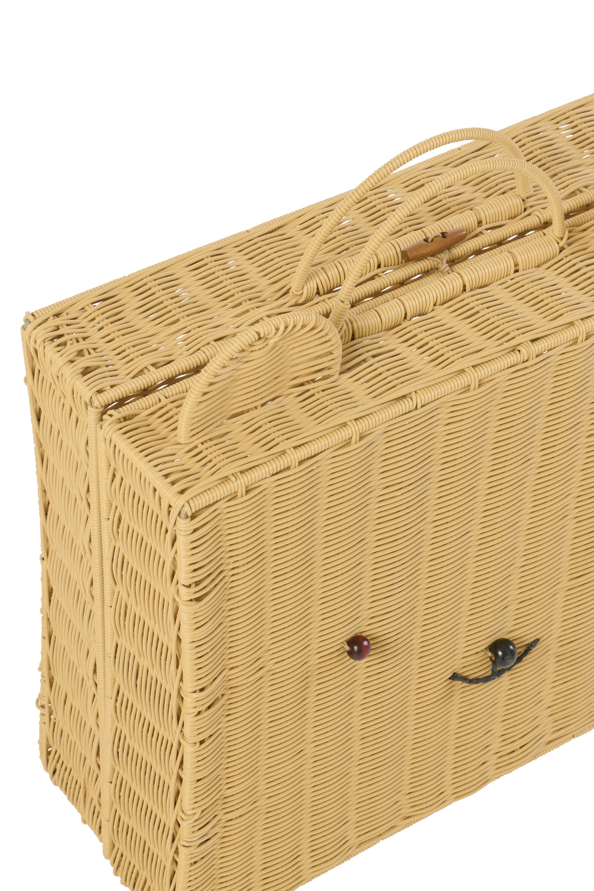 Mand Koffer Kunststof Naturel Large J-Line