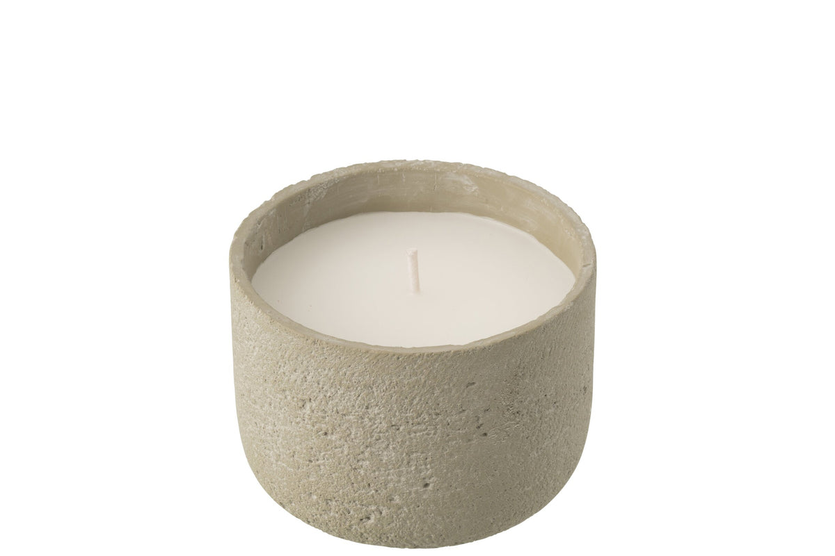 Buitenkaars 31h Rond Paraffine Lichtgroen Medium J-Line