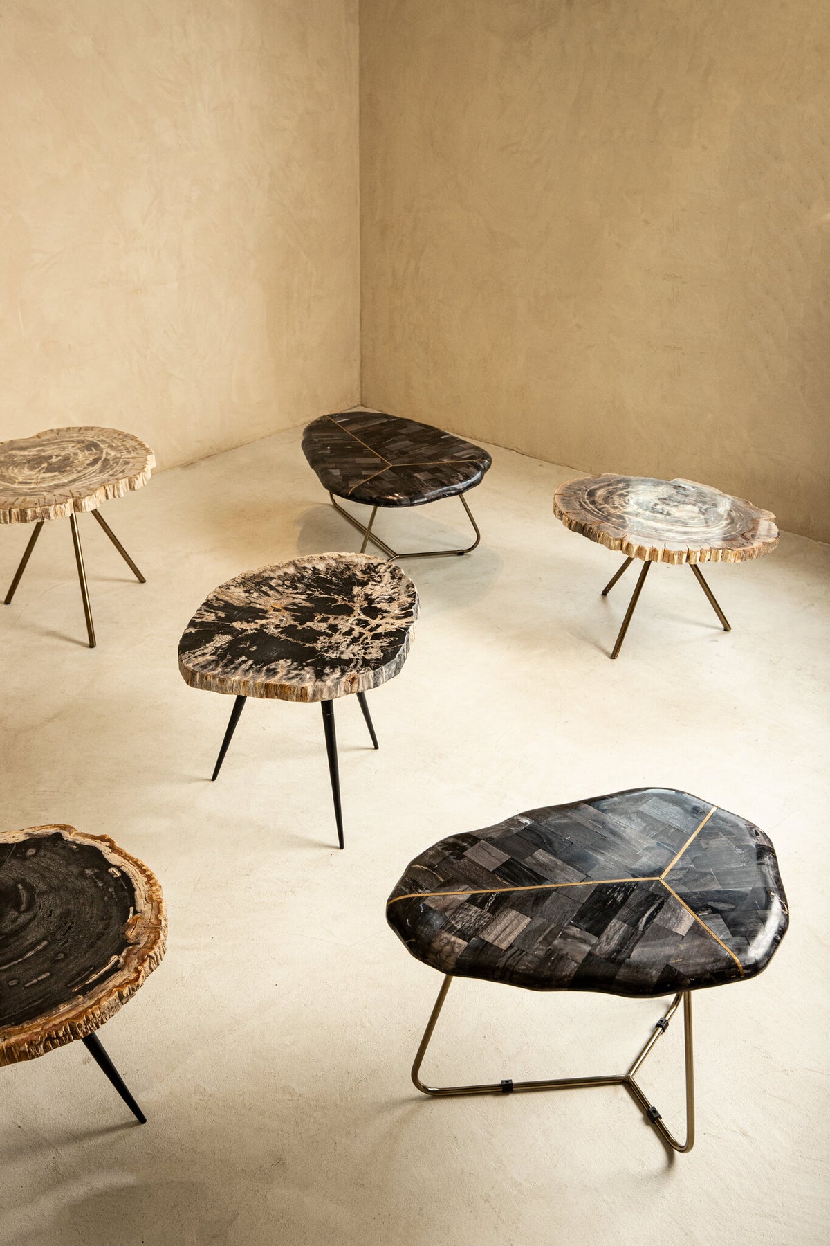 New Khine Creme Couchtisch PTMD