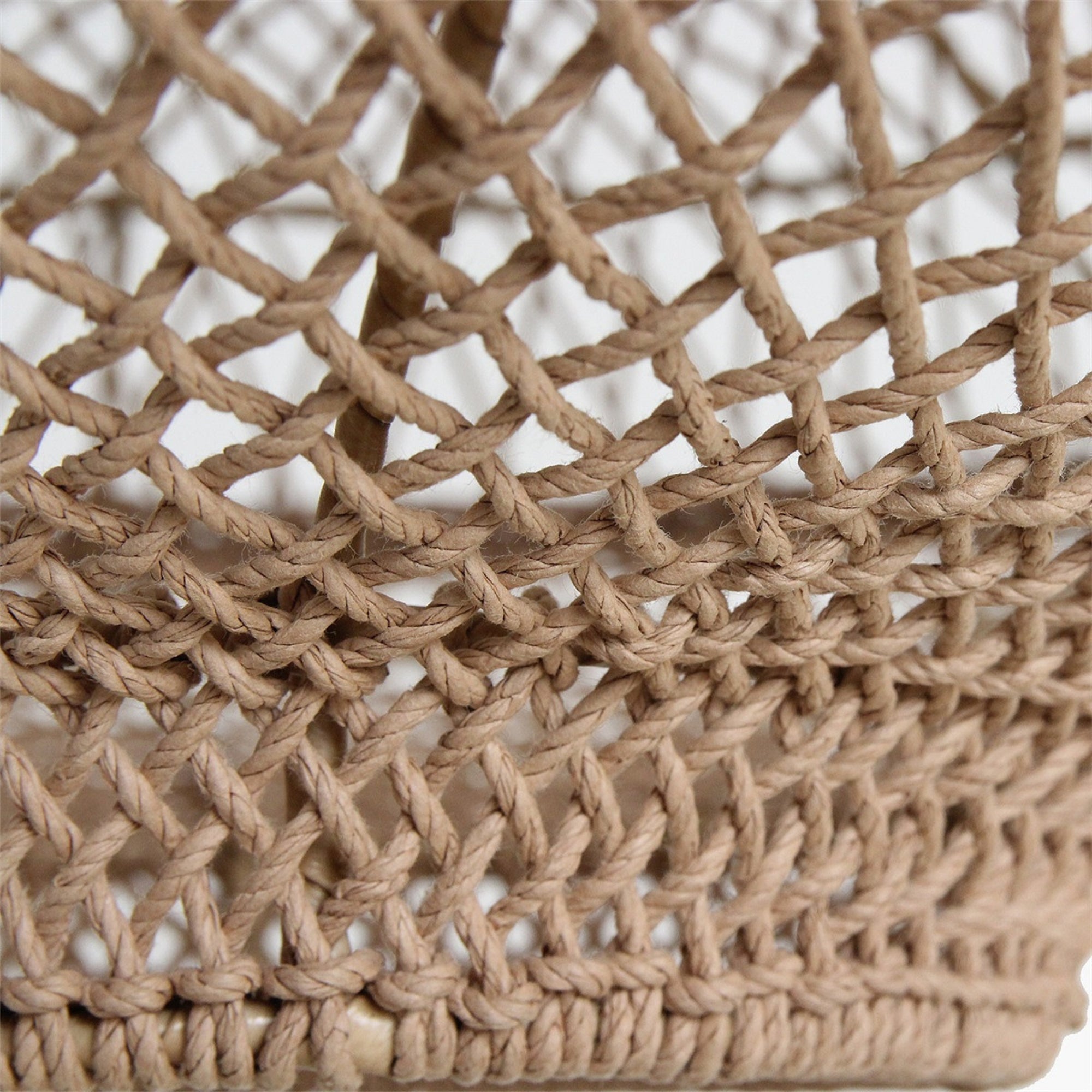 Raw Materials Hanglamp Corda Touw Naturel Set van 2