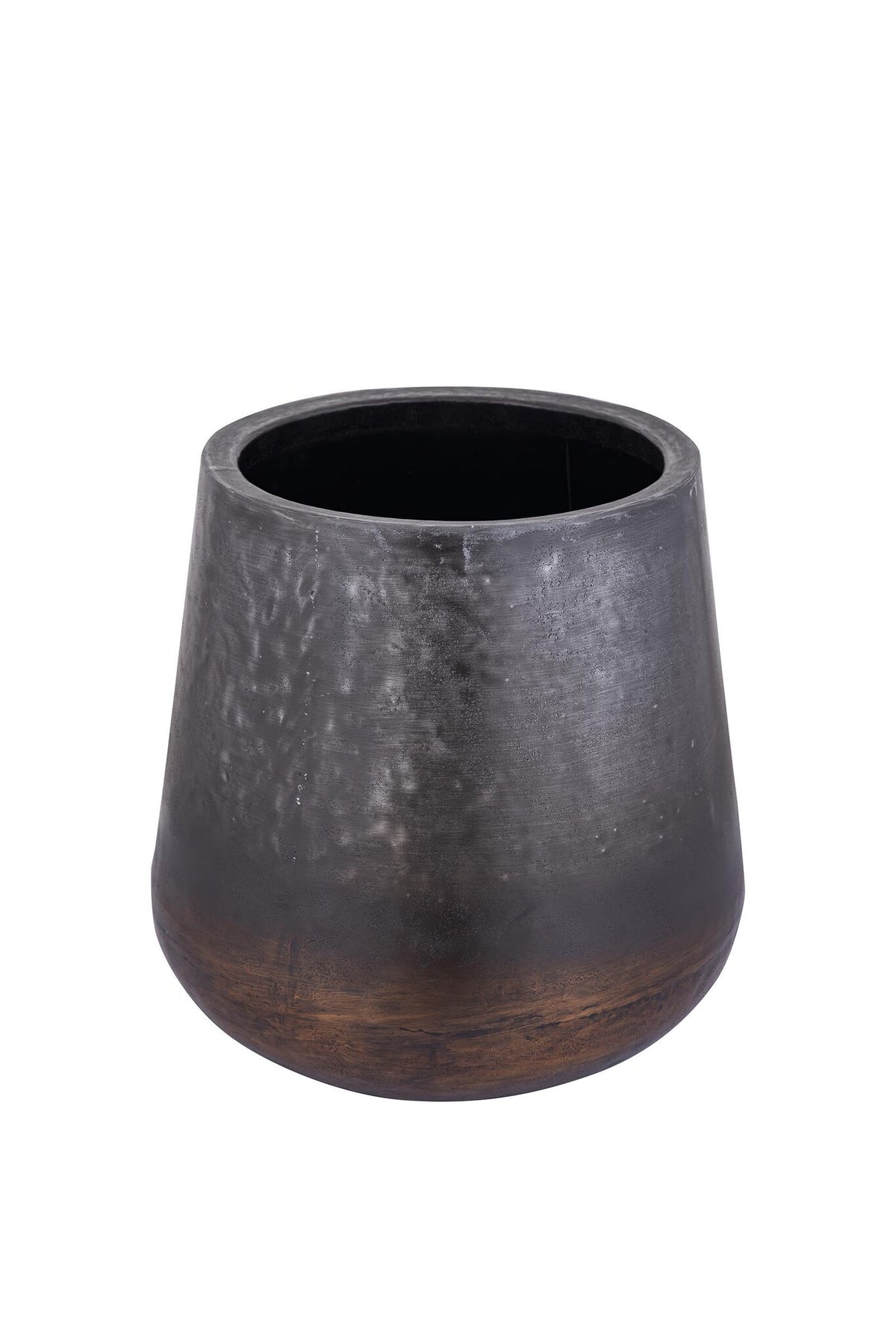 Nouska Black Aluminum Pot With Copper Bottom S PTMD