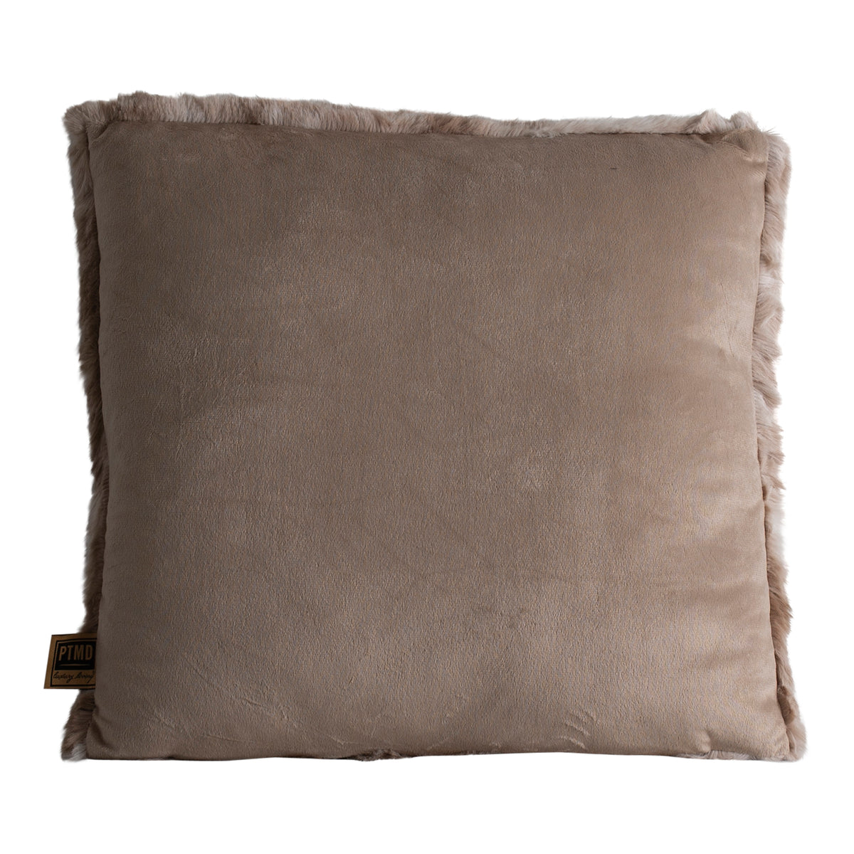 Linde Kissen Beige Samt 45x45cm PTMD