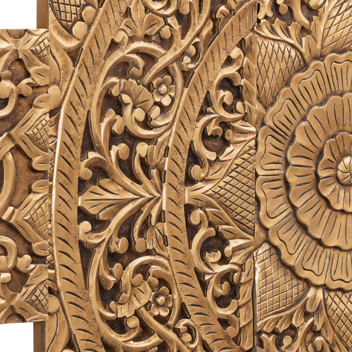 Wandpaneel Sharlene - 180x90cm - MDF - Gold PTMD