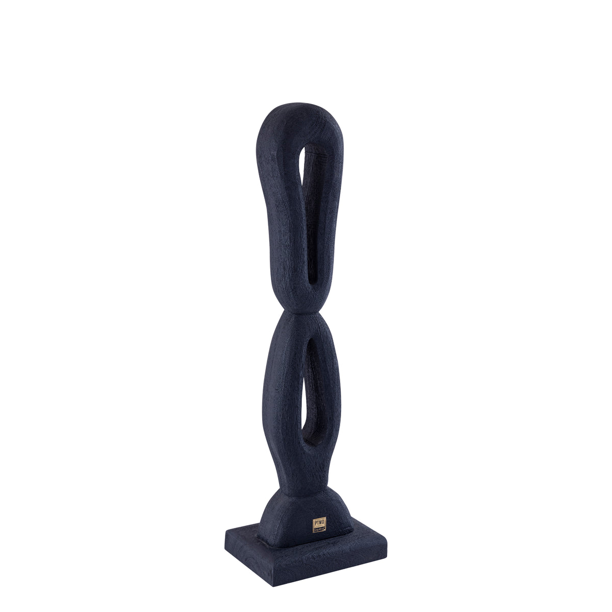 Rhyce Black Mangoholzstatue offene Figur S PTMD