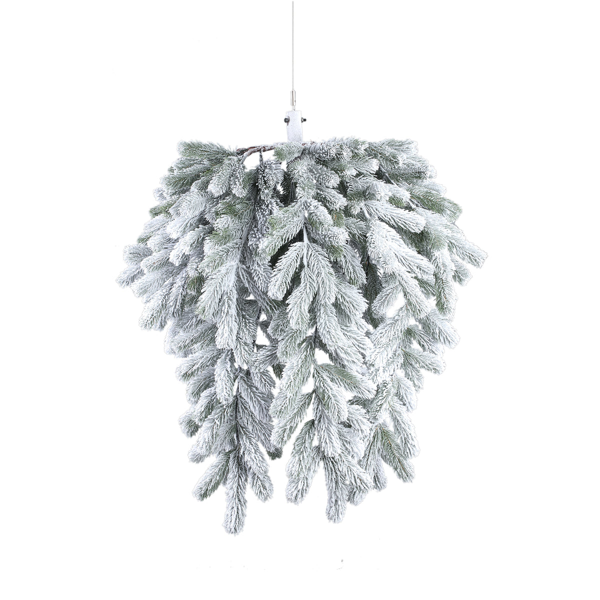 Kersthanger Rosamond - 60x60x80 cm - Pvc - Wit PTMD