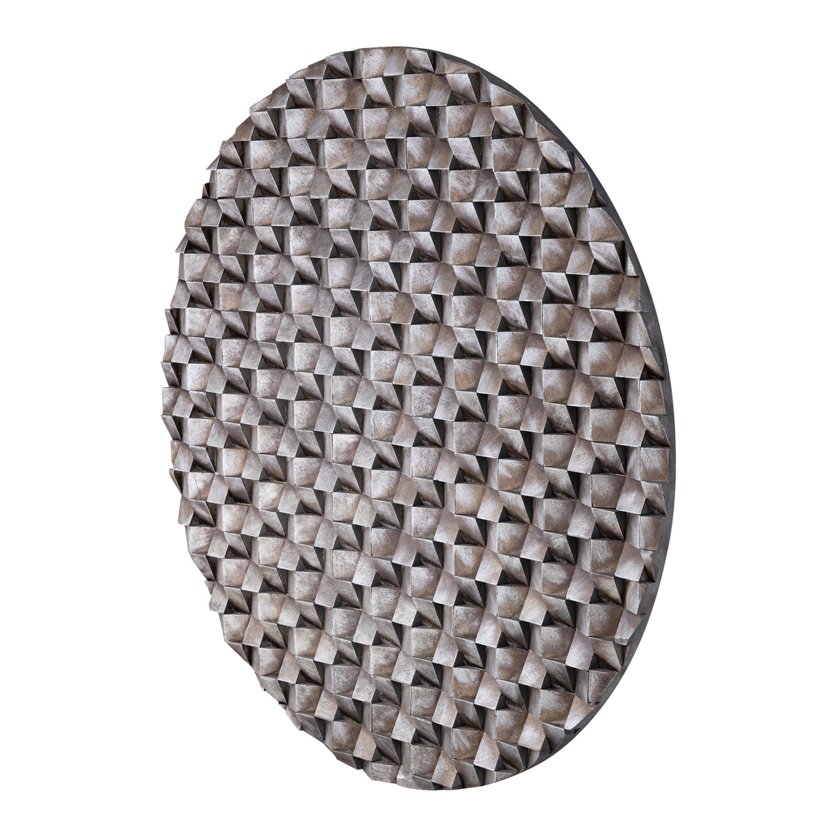 Wandpaneel Zoaya Bronze 3D Rund Groß Ø120cm PTMD