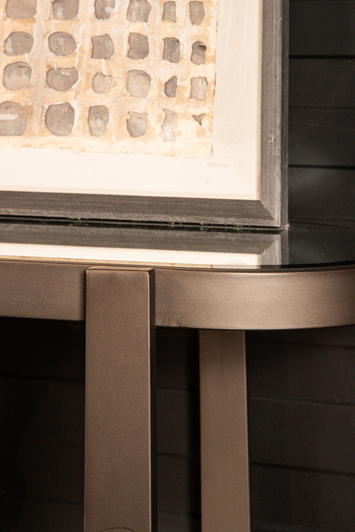 Yozan Konsolentisch Spiegel Metallbeine PTMD