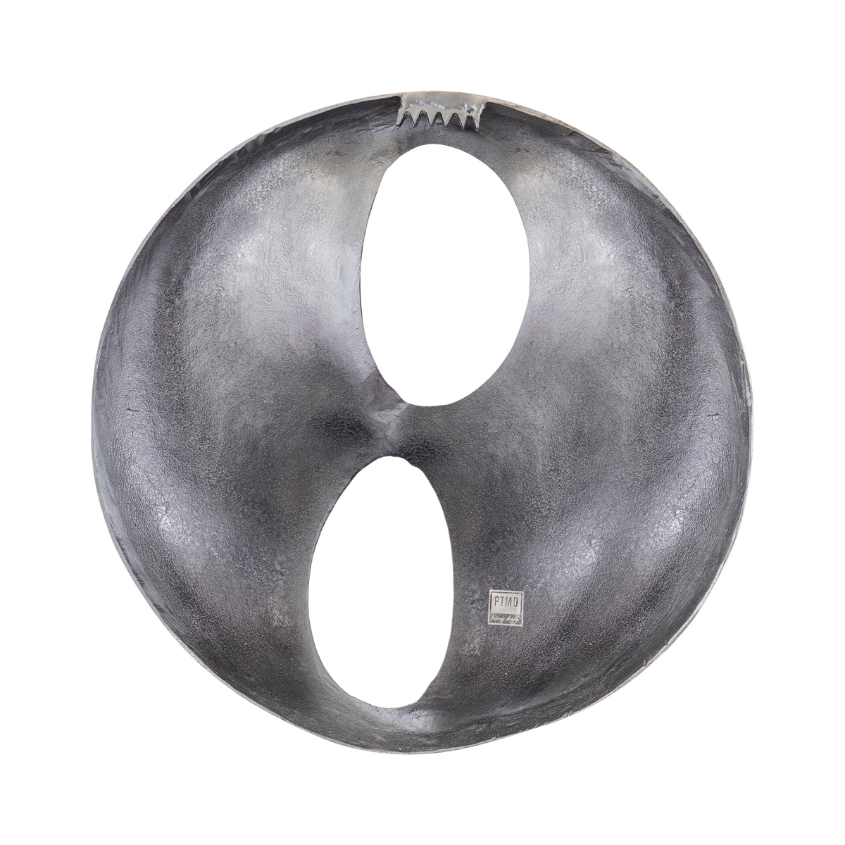 Wandpaneel Deuie - 70x10x70 cm - Aluminium - Silber PTMD