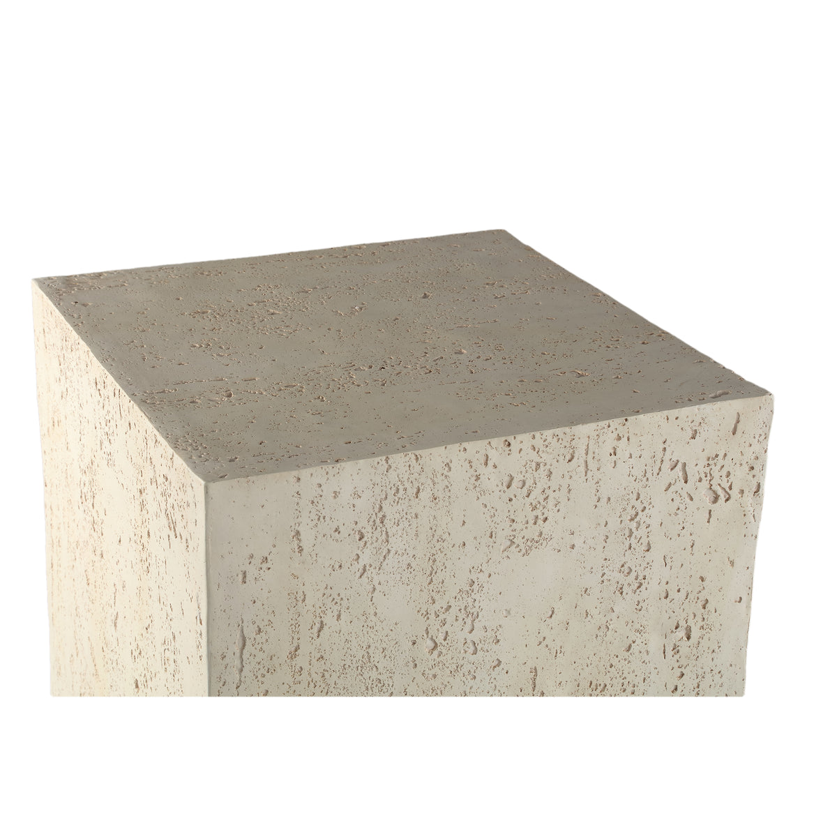 Chandar Beistelltisch Rechteck MgO Creme PTMD
