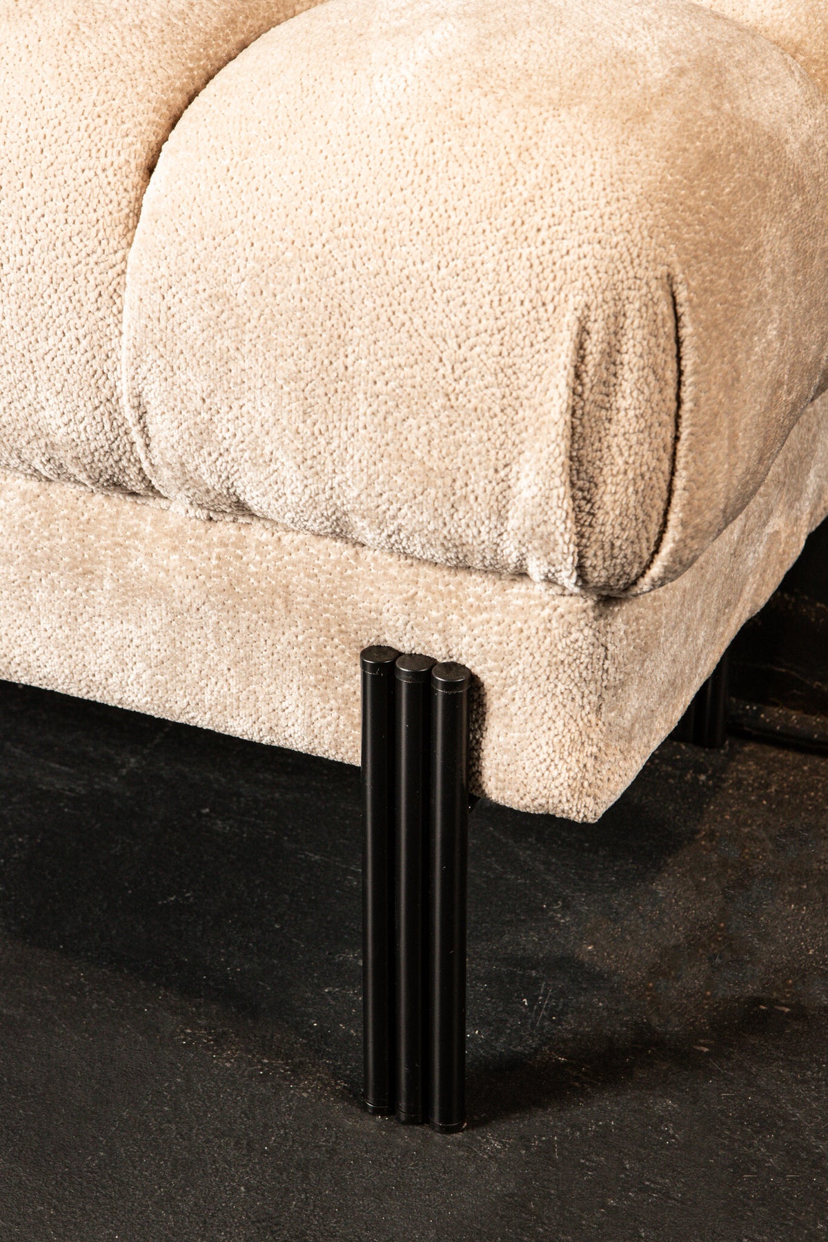 Melbourne Bench 160x47x48cm Beige PTMD