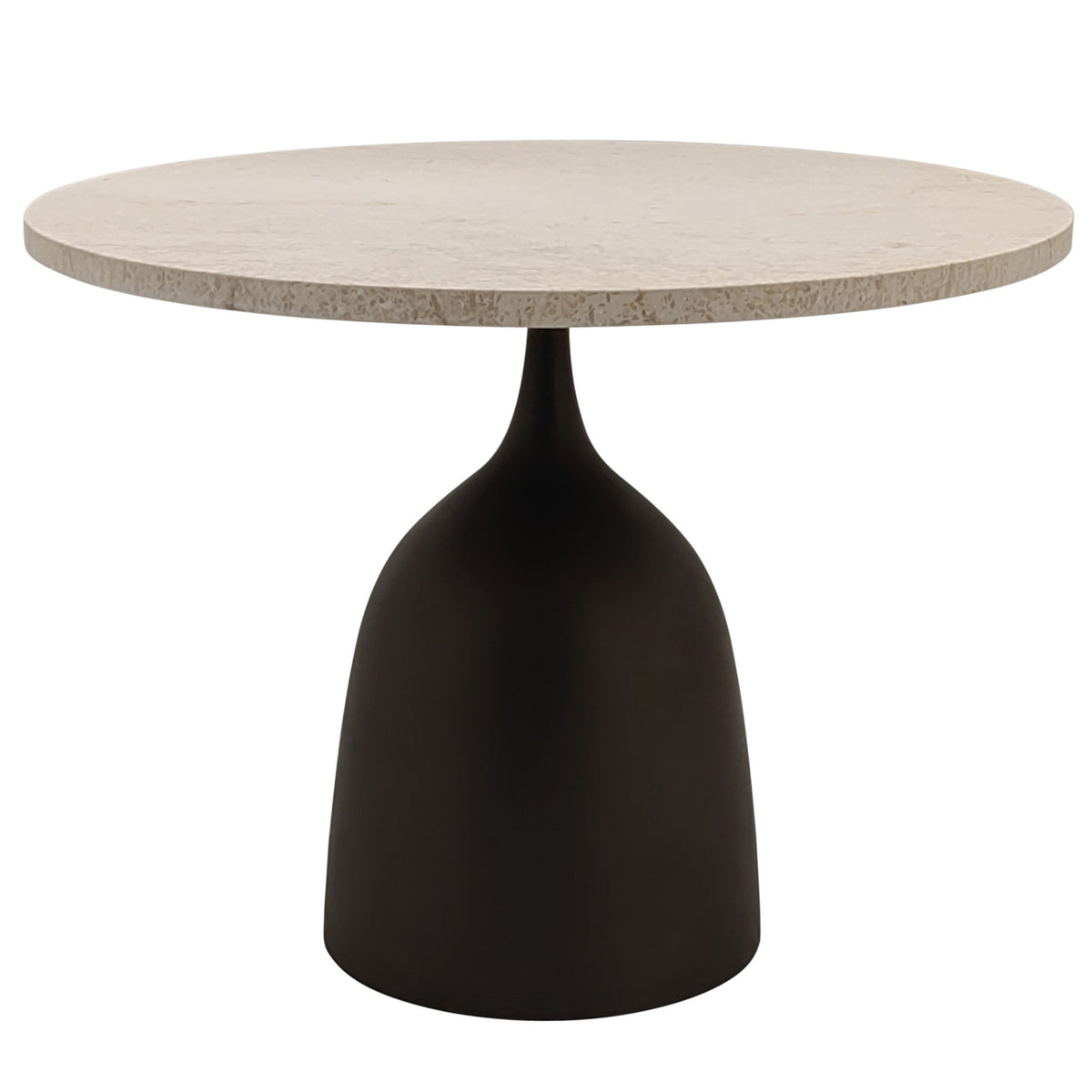 Patras Beistelltisch Beige Marmor Rund Ø60cm PTMD