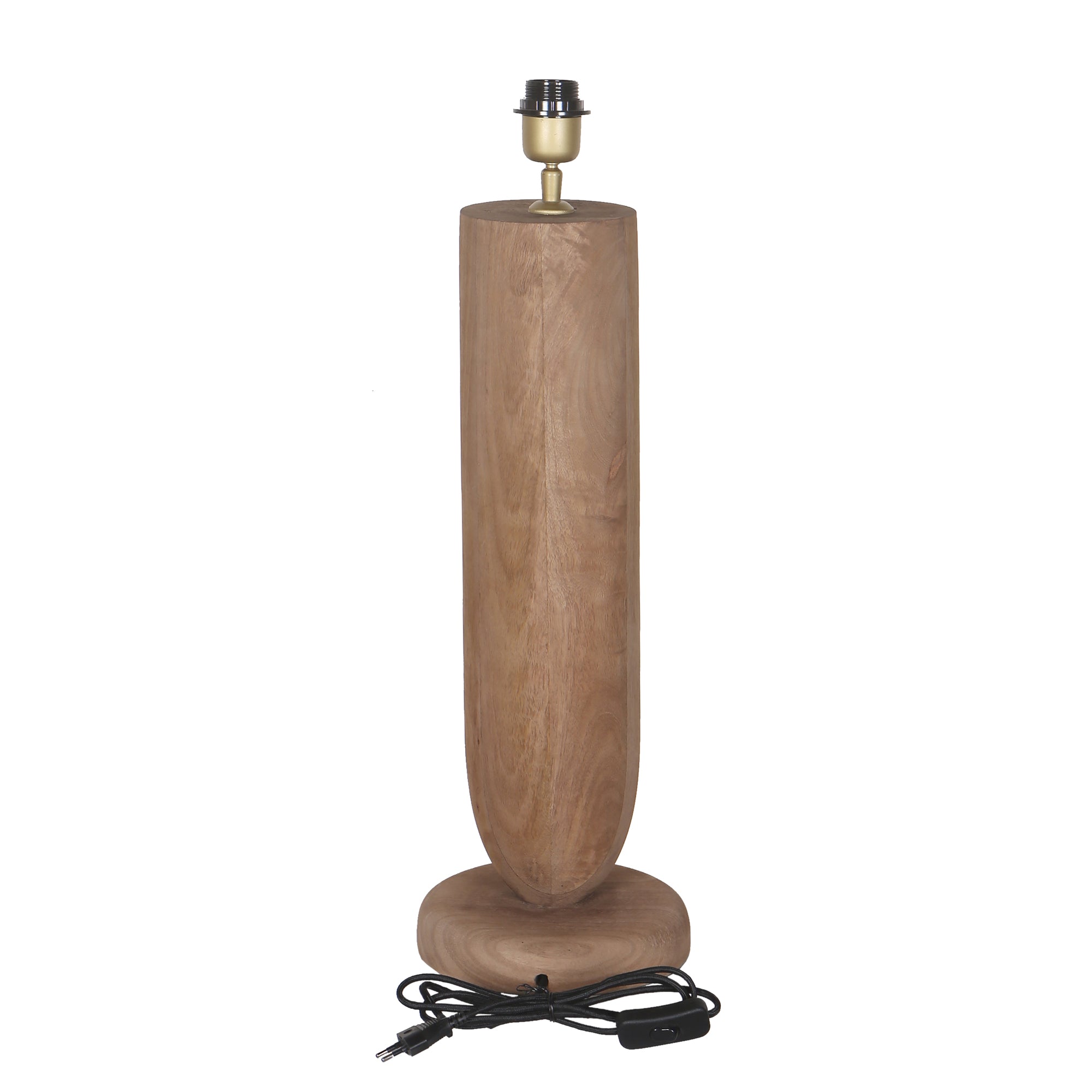 Lorinne Natural mango wood rable lamp single PTMD
