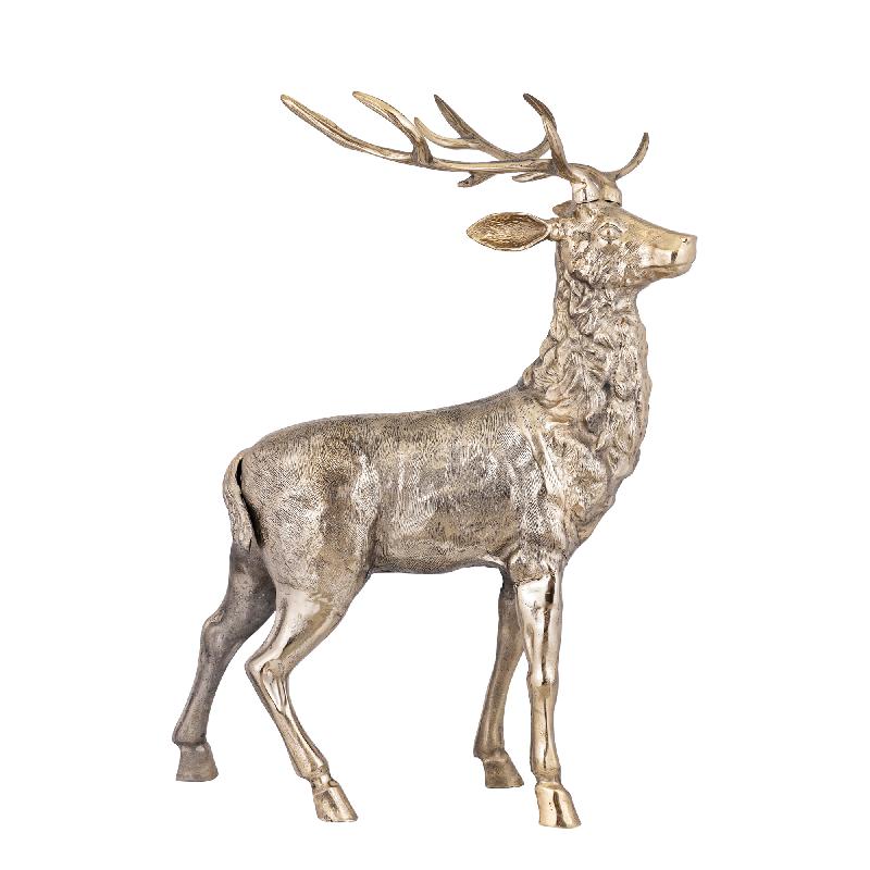 Khary Metal Goud Rendierbeeld Large PTMD