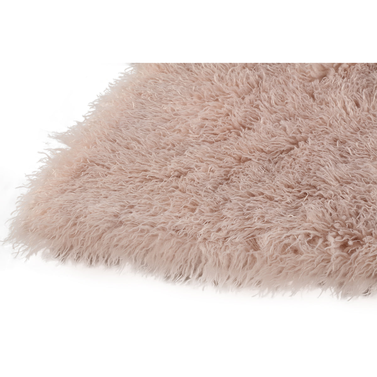 Rexx Beige Kunstfell Decke Klein PTMD
