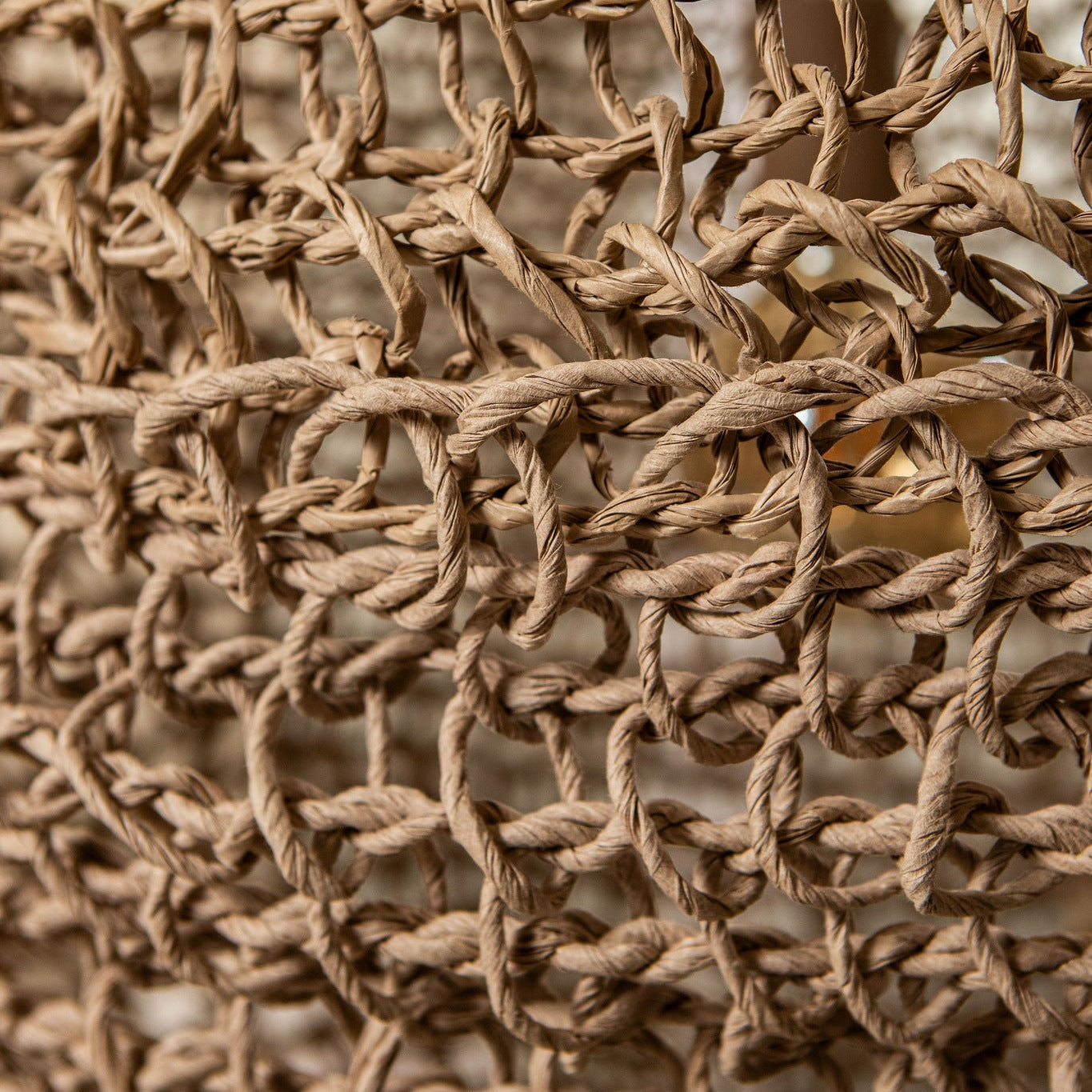 Hanglamp Dayo Naturel Papier Touw Open Lang PTMD