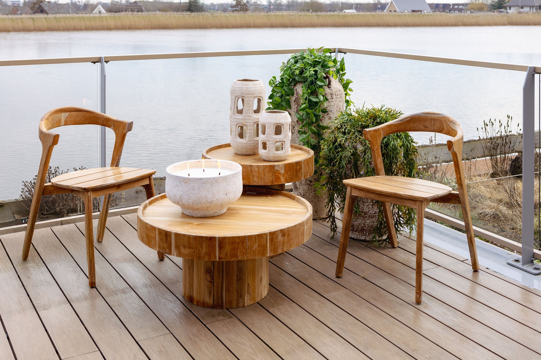 Salontafel Tiera Naturel Laag PTMD