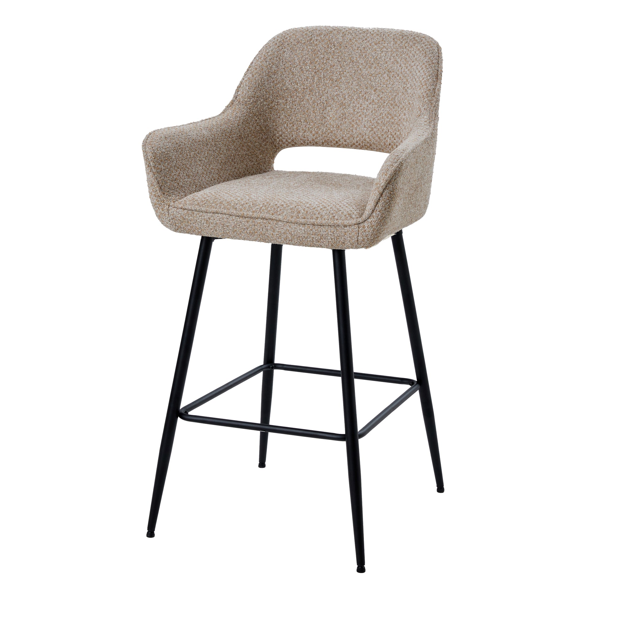 Fal Low Bar Chair Opulence 08 Taupe Set van 2 PTMD