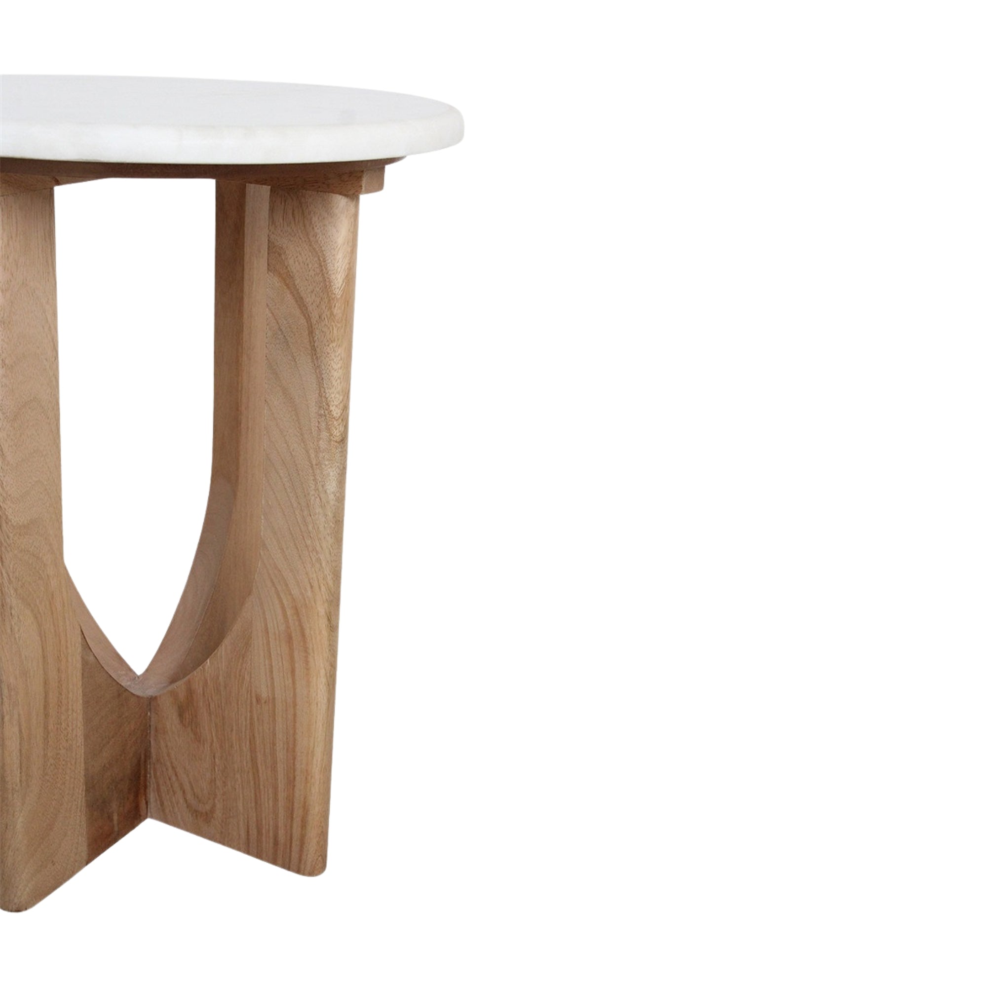 Ronde Bijzettafel Kuching Met Marmer Raw Materials